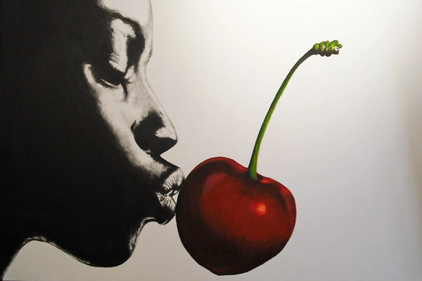 Black Cherry Kiss (2010) by Dede Borwn, 40" x 60"