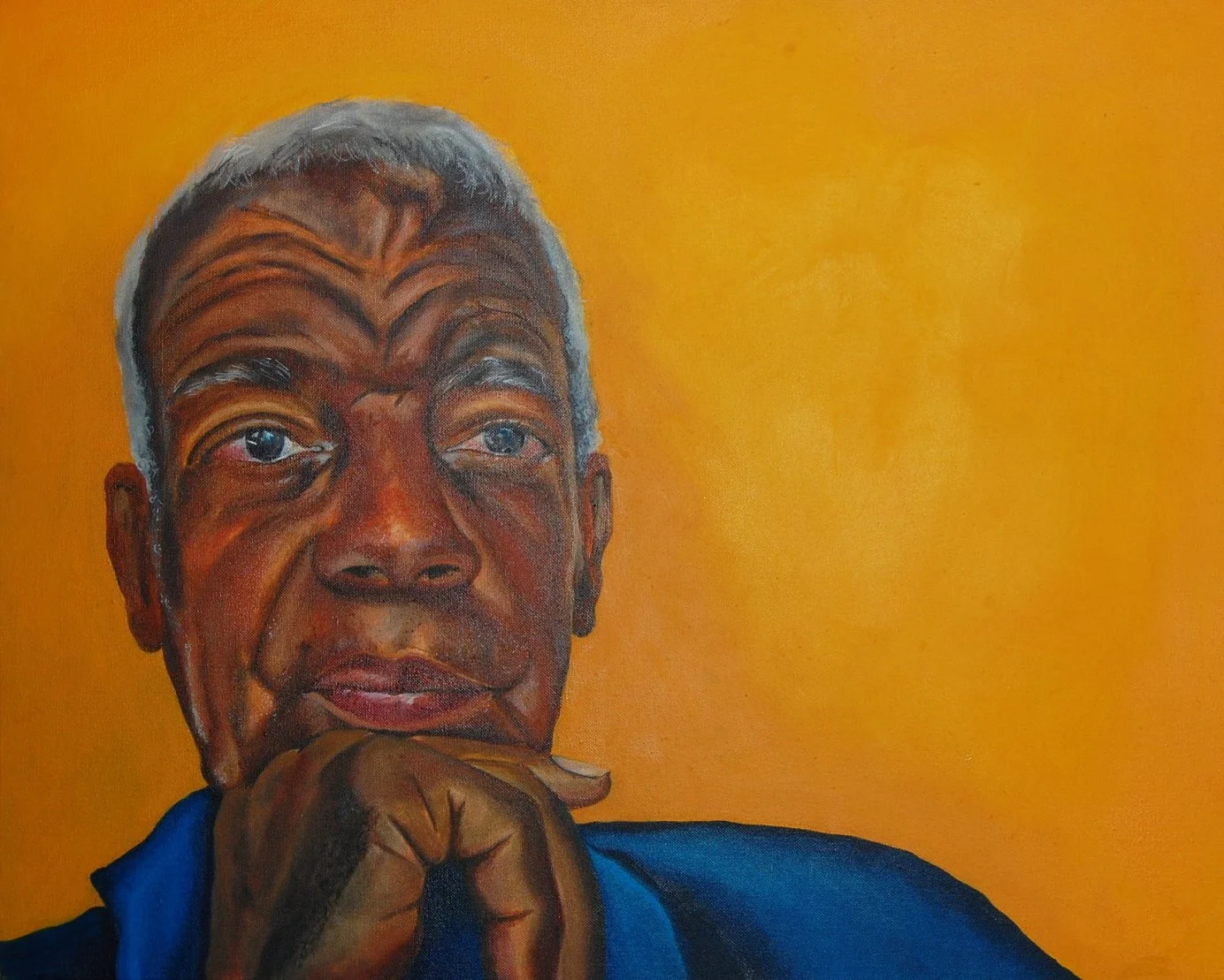 Portrait of Kendal (2009) by Dede Borwn, 24" x 30"