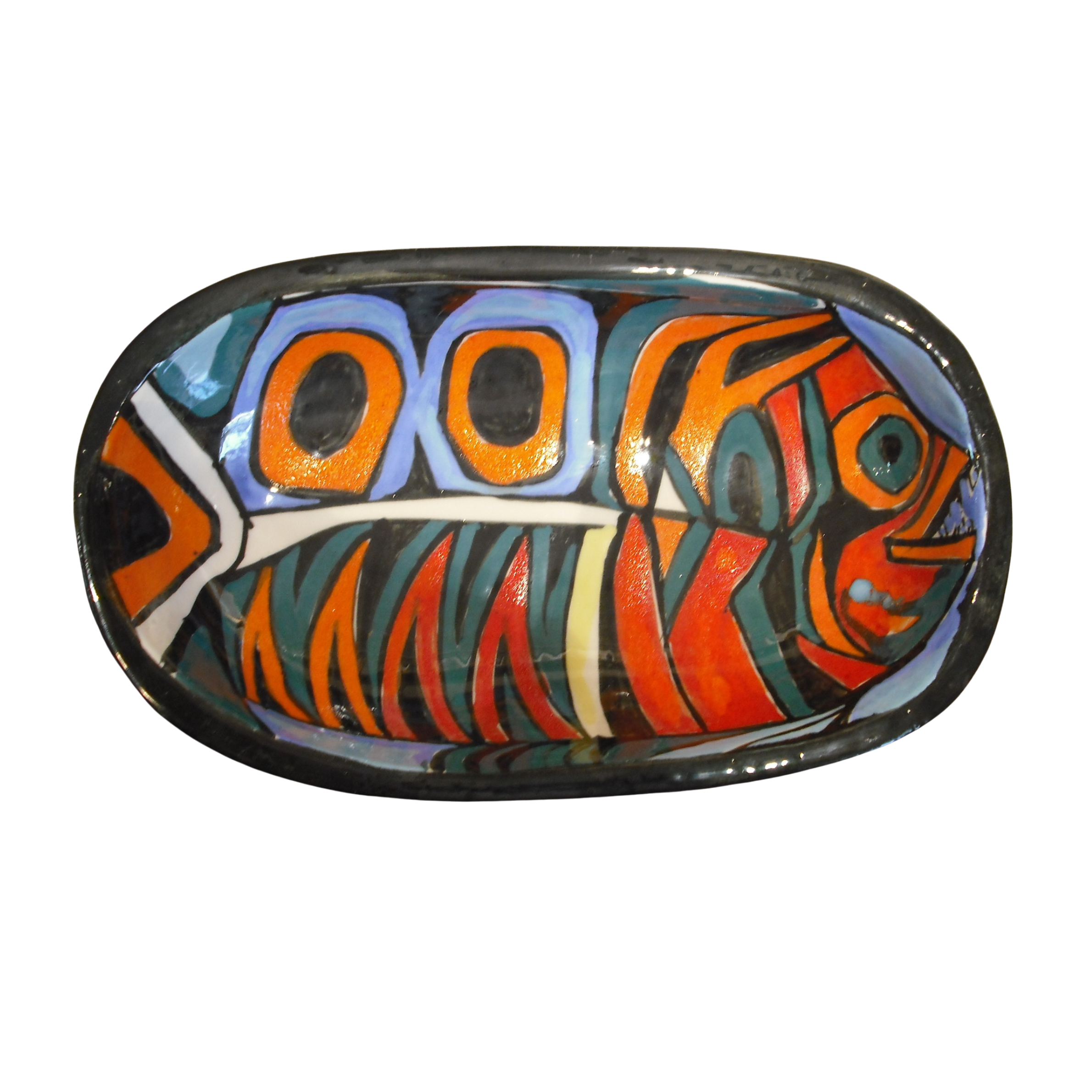 Fish Bowl (1981) by Maxwell Taylor, 9.5" x 5.5"