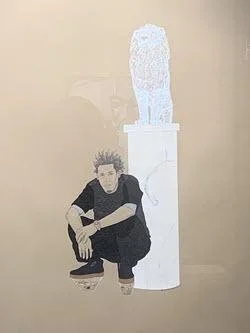 Longevity (2019) by Kachelle Knowles, 25" x 35"