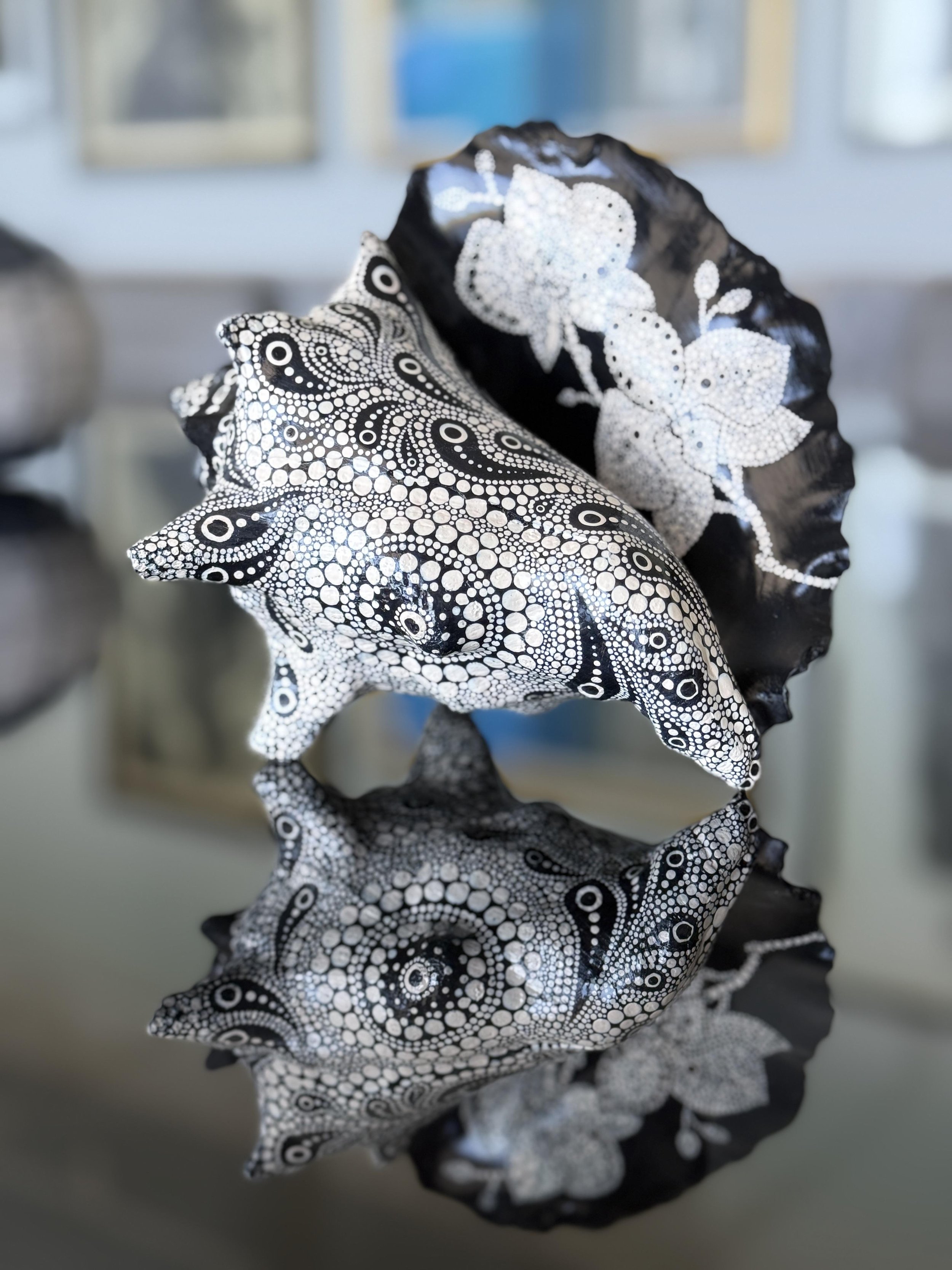 Tandem (2024) by Malia Kinger, 8" x 6" x 7"