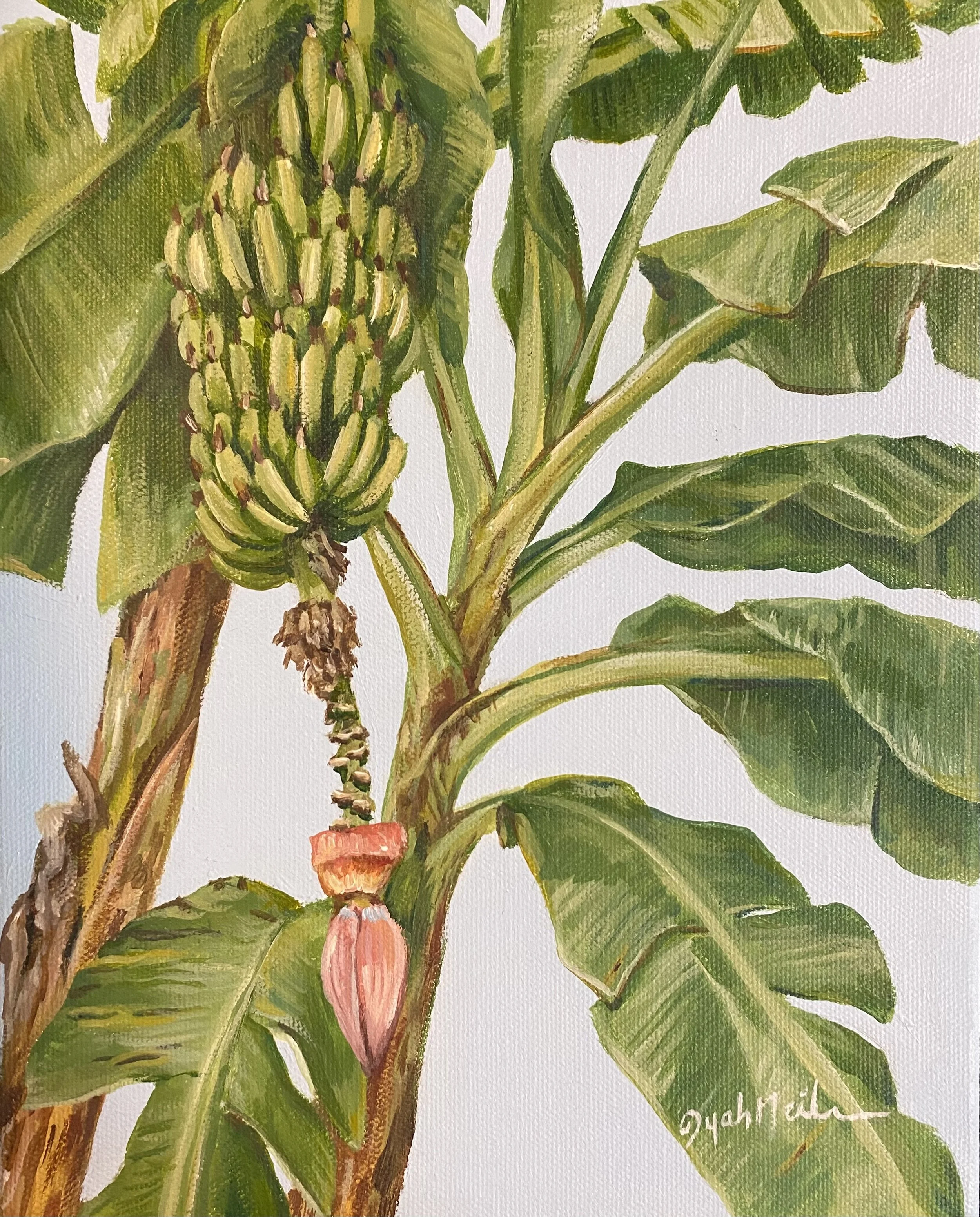 Bananas (2023) by Dyah Neilson, 10" x 8"