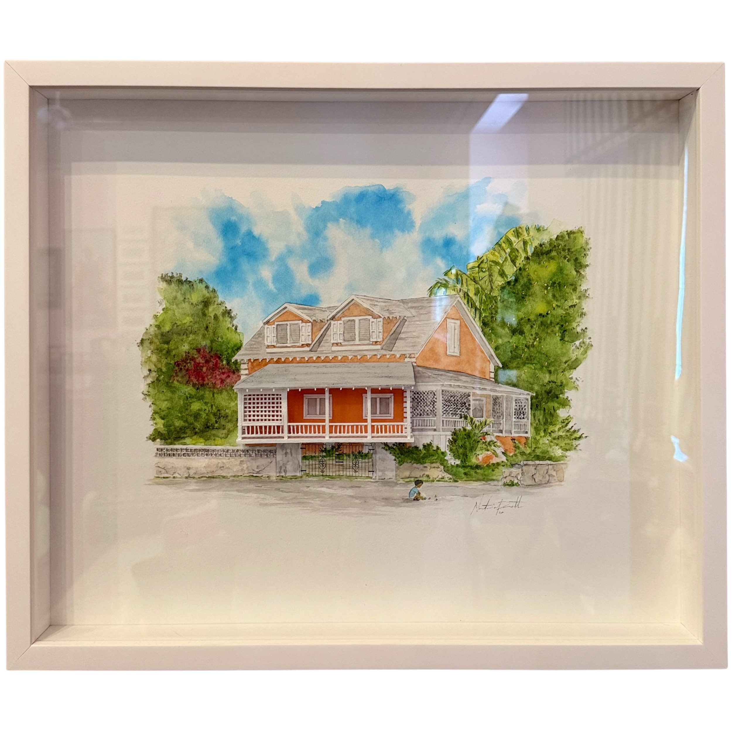 #133 Shirley Street (2020) by Nastassia Pratt, 16" x 20"