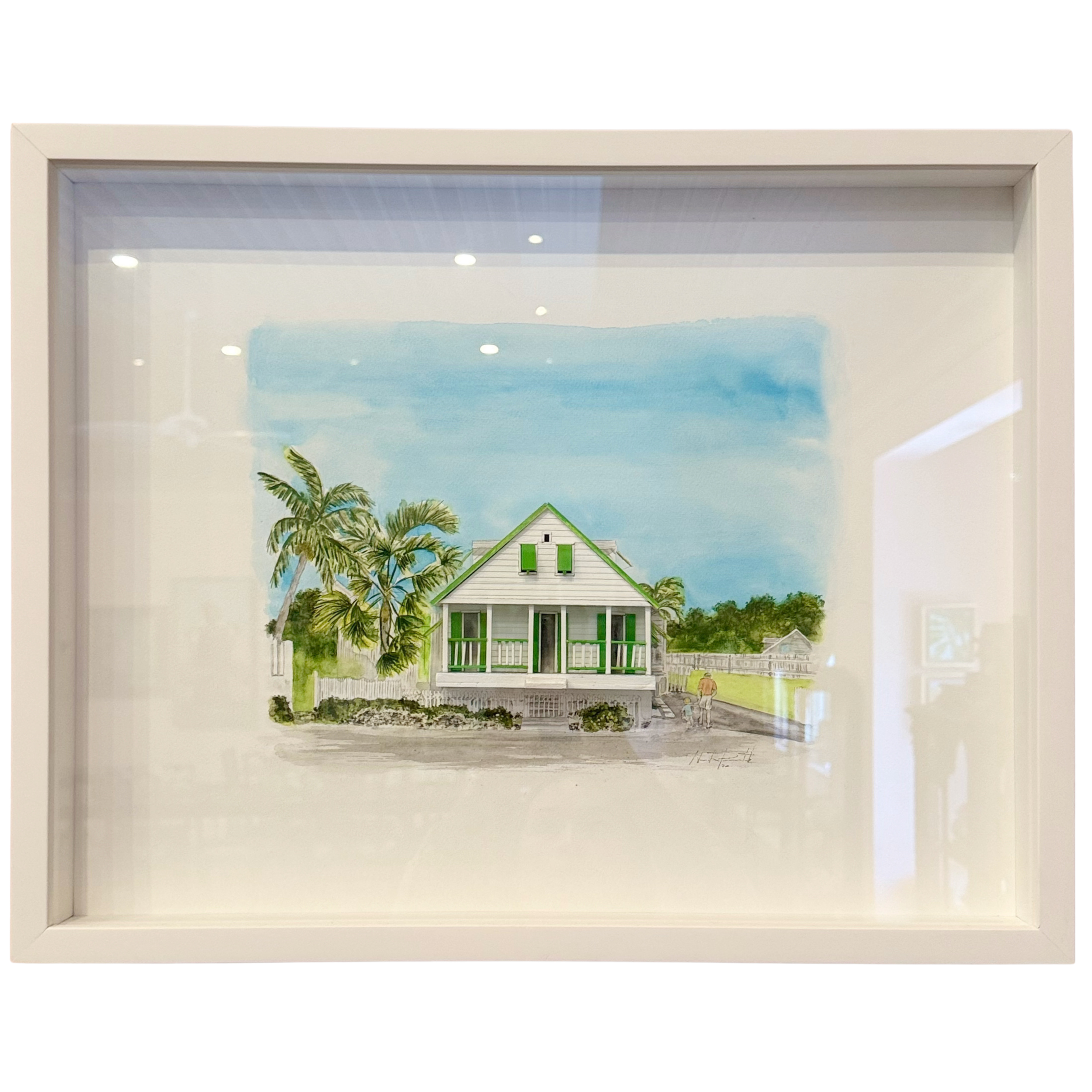 Cotton Tree House (2020) by Nastassia Pratt, 16" x 20"