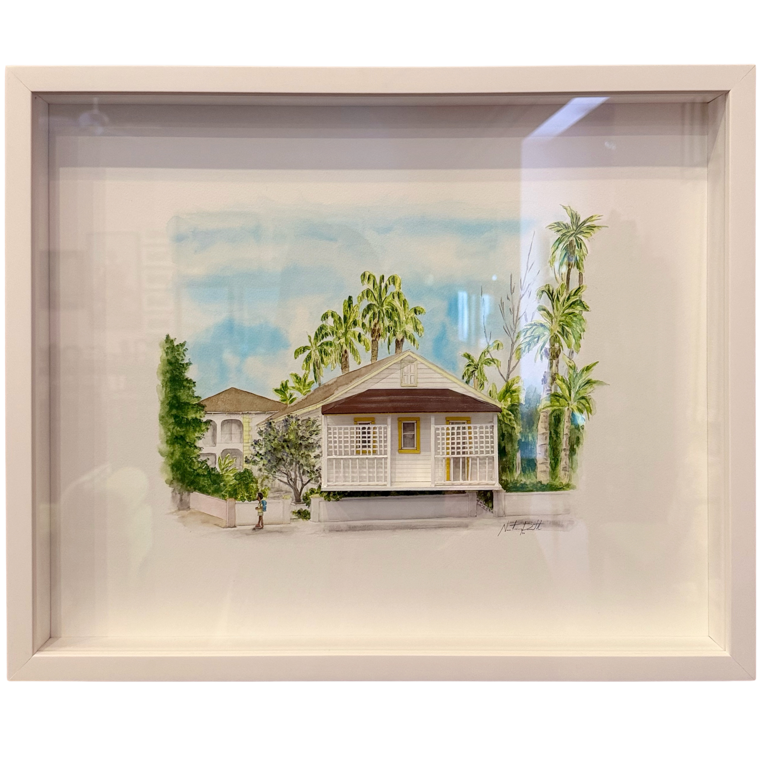#37 Dowdeswell Street (2020) by Nastassia Pratt, 16" x 20"