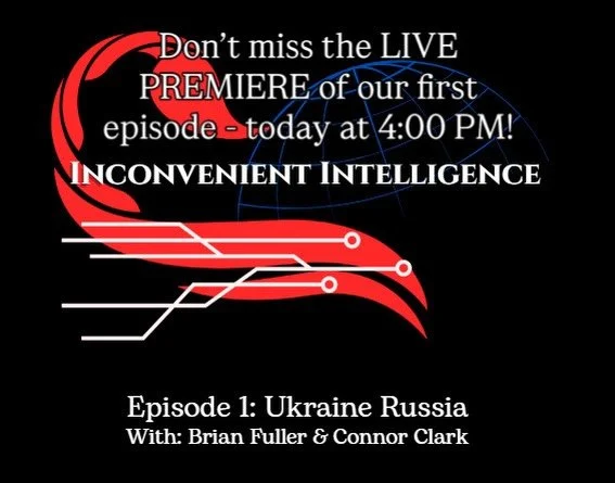 LIVE ON YOUTUBE!!!!!!!! 
https://youtu.be/4jYflO4v5iA?si=ZQH9ed_l9fZ-VaDm

 #podcast #intelligence #inconvenientintelligence #intelligencedepartment #mercyhurstuniversity