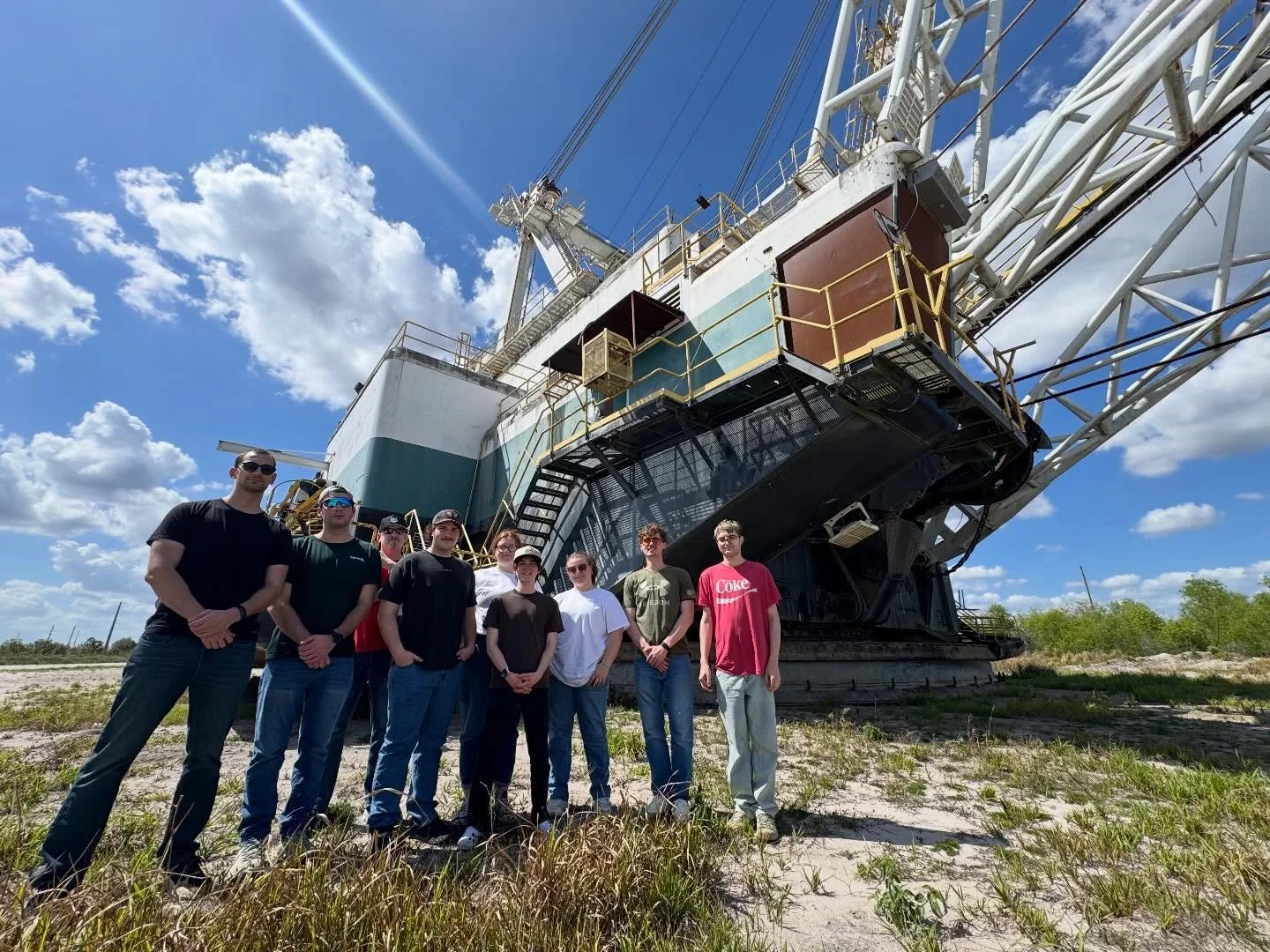 DAY 1 @mosaicinusa!!⛏️
Yesterday, the team visited several of Mosaic&rsquo;s mining facilities and the process that goes into transforming a previously mined plot of land back into a healthy ecosystem! 

Stay tuned to see what the team learns today!
