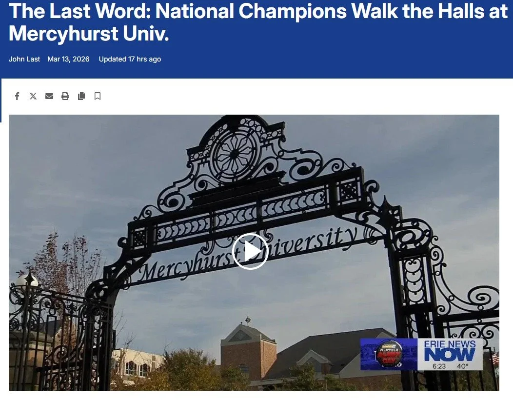 Mercyhurst's team of analysts keep up the attention with a new article written about their win by Erie News Now!

Read up about their victory and more at the link below!

https://teams.microsoft.com/l/message/19:a371ccfbfa9746288f642b6442f18839@threa