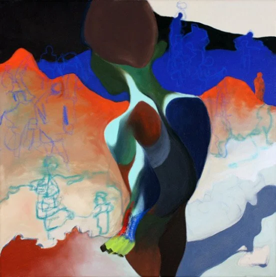 Untitled, 2009, Oil on Canvas, 36" x 36"