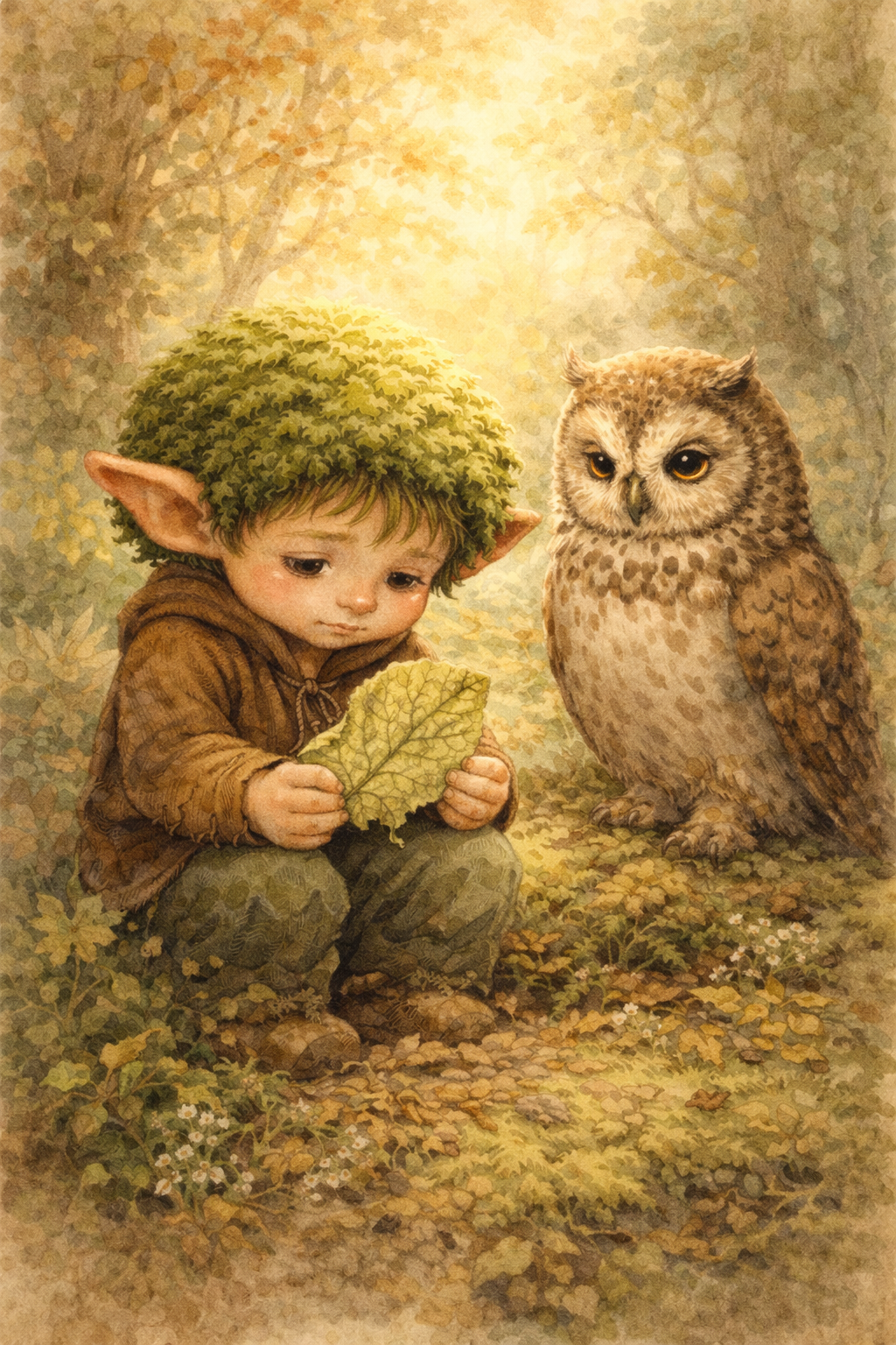 Moosli und das Blatt, das sich erinnerte