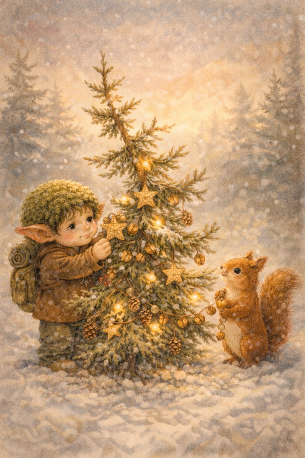 Moosli und der nicht-perfekt-perfekte Weihnachtsbaum