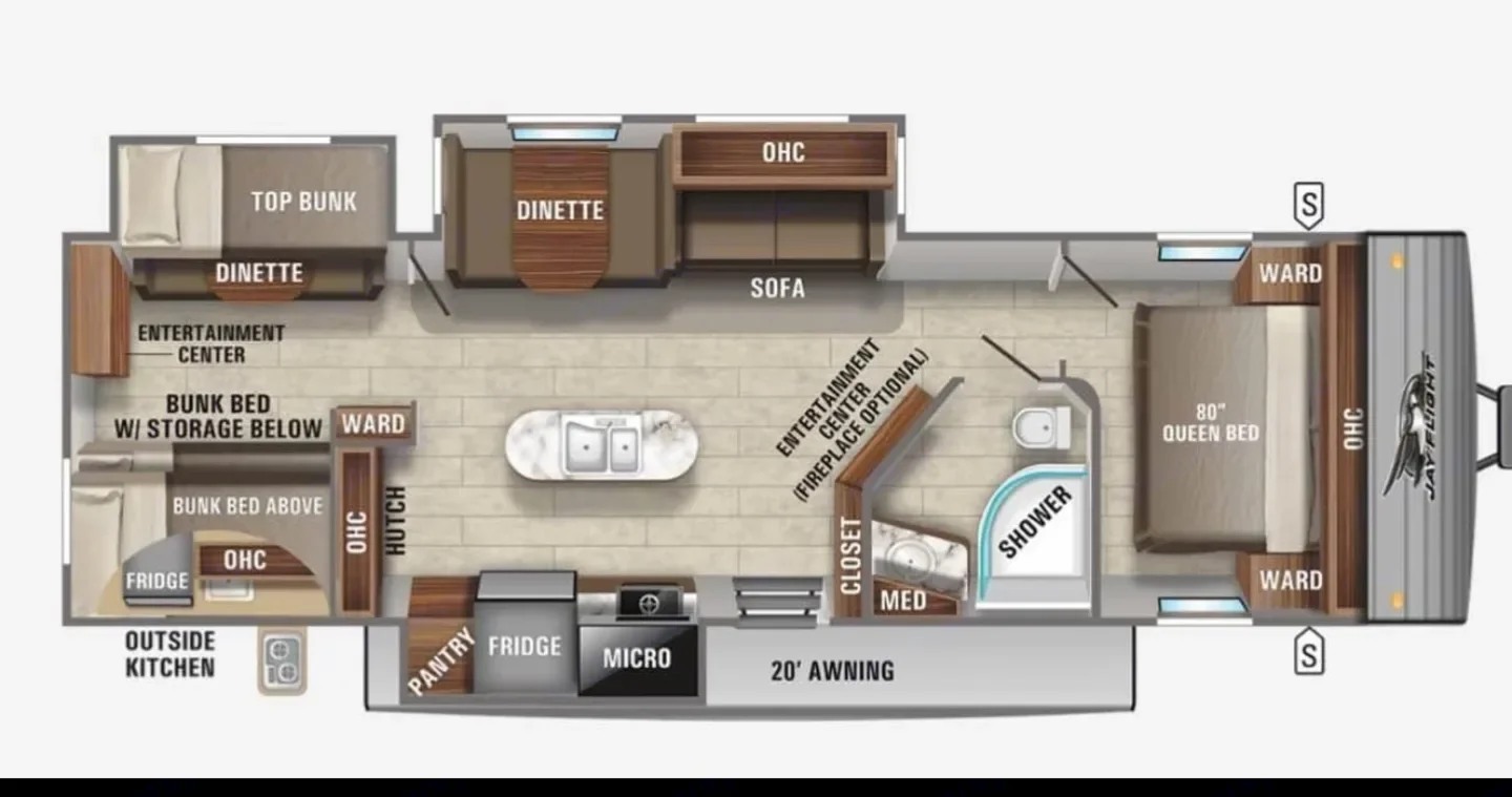 JAYCO FLOOR PLAN