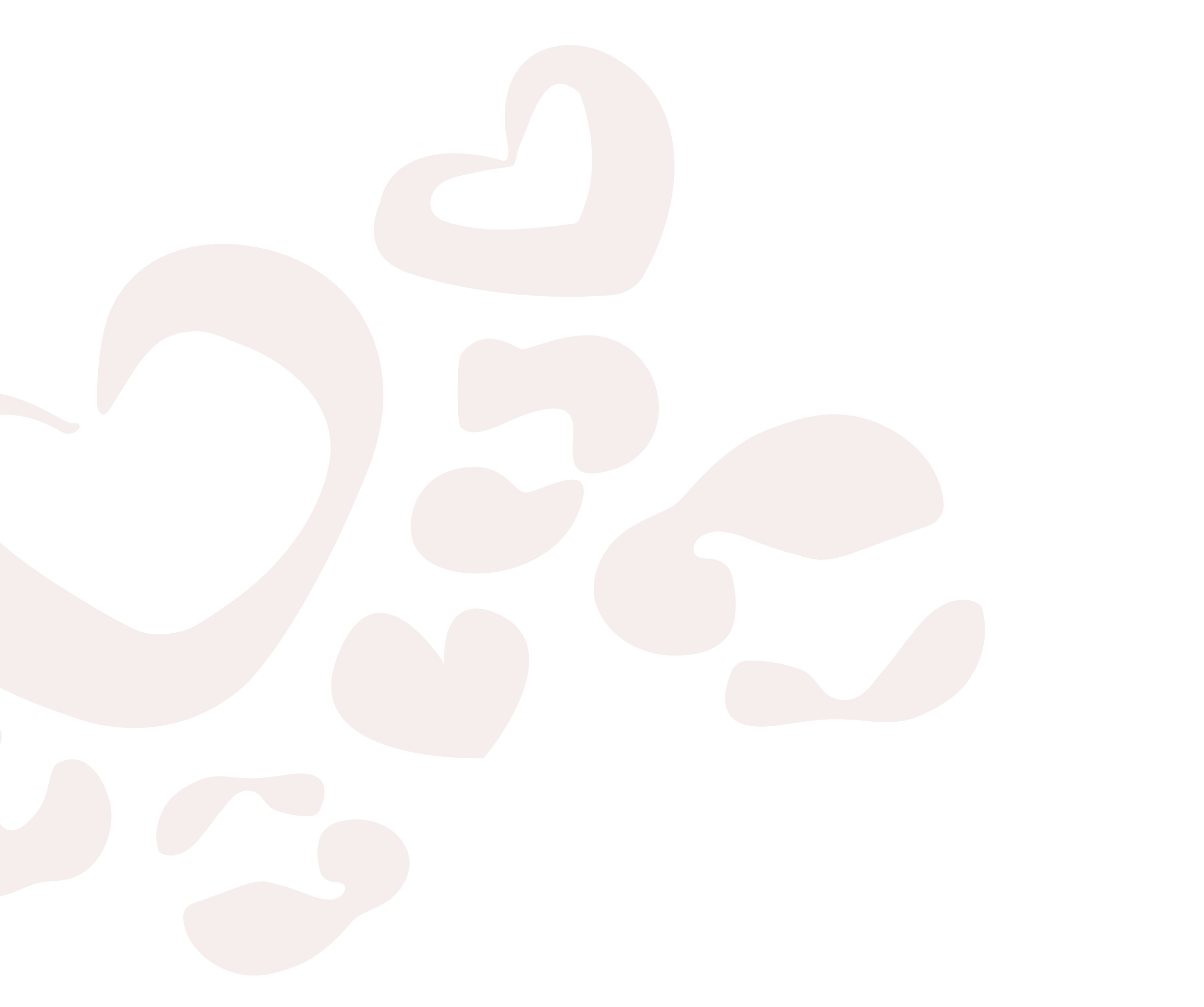 Black and white abstract drawing of a heart and multiple smaller hearts and shapes.
