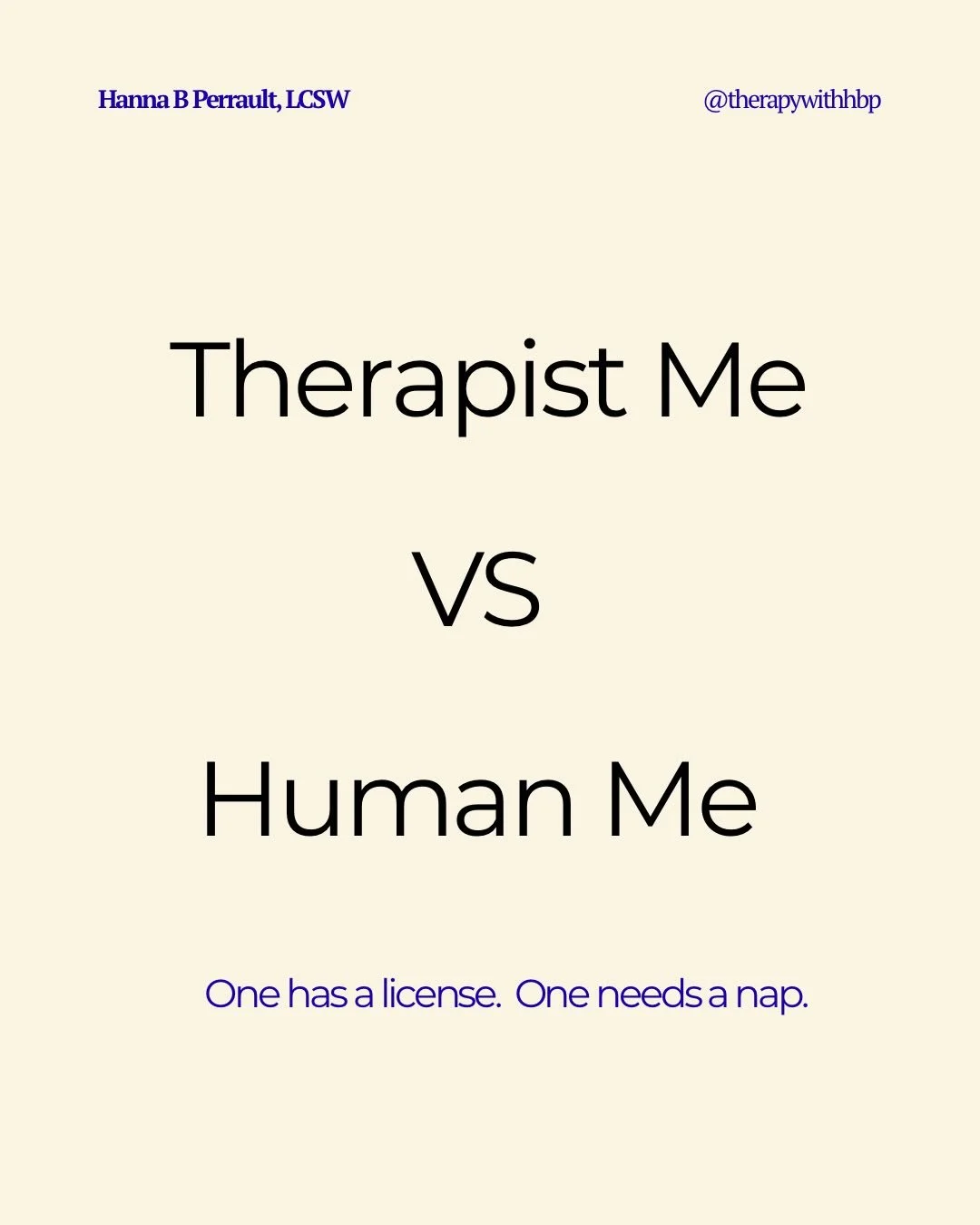 POV: You&rsquo;re a therapist but also&hellip; a human with a nervous system. 🧠🤓🤯

Yes, I can help you process your attachment wounds.
No, that does not mean I won&rsquo;t briefly consider moving to another country after sending a vulnerable text.