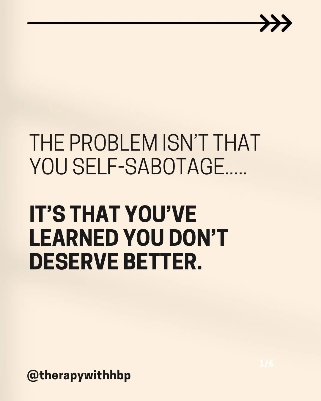 Most people don&rsquo;t realize their patterns actually make perfect sense based on what they&rsquo;ve been taught to believe about themselves.

That&rsquo;s the work.
Not judging the pattern&mdash;understanding it, and slowly shifting it.

If this r