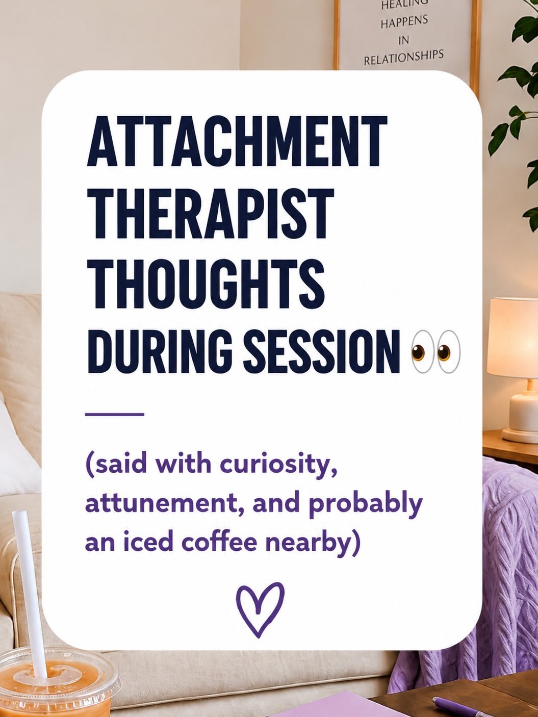 Attachment wounds don&rsquo;t just show up in romantic relationships.

They can show up in:

* reassurance seeking
* hyper-independence
* people pleasing
* emotional shutdown
* conflict
* fear of vulnerability
* anxiety when someone pulls away
* push