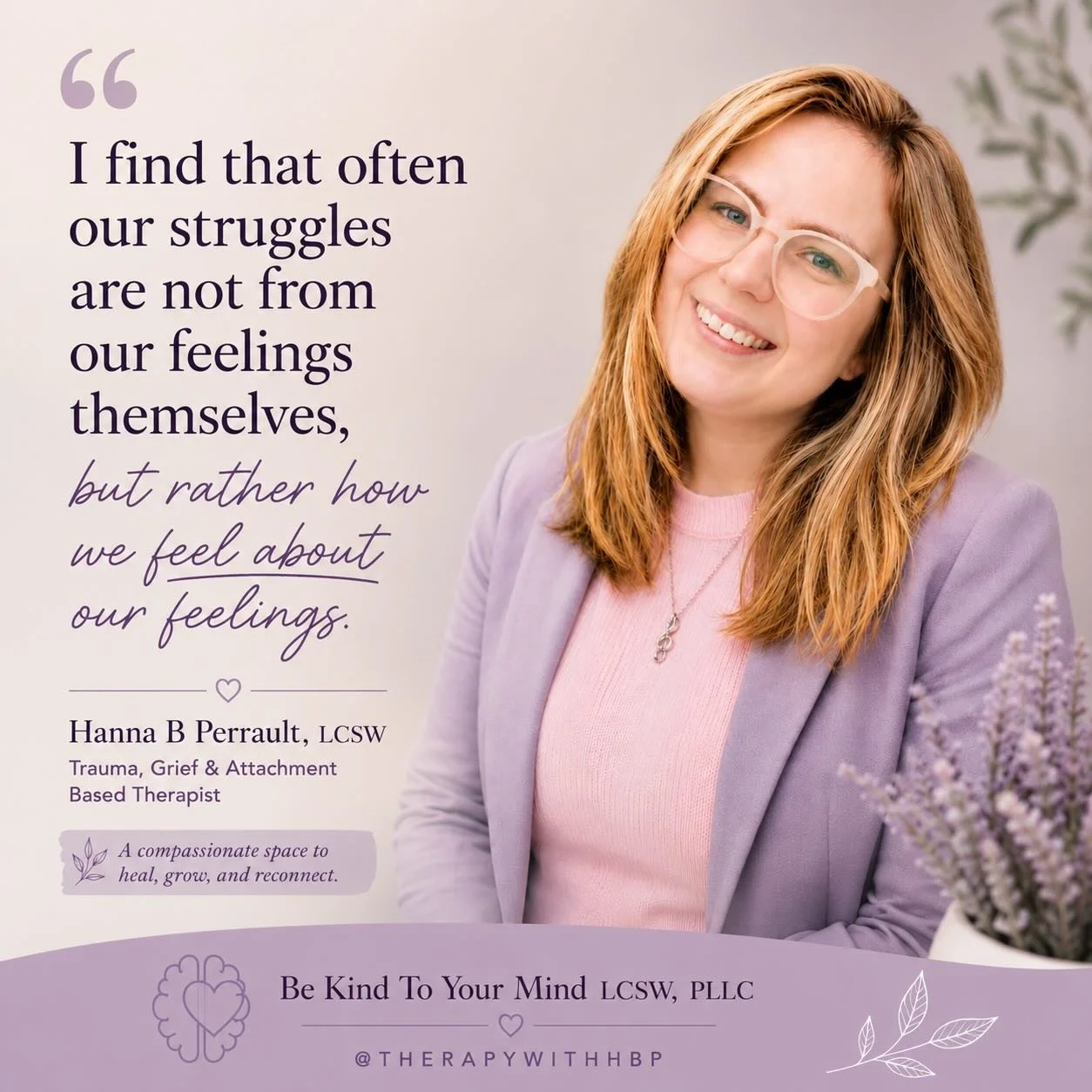 One of the hardest parts of being human is not always the emotion itself&hellip; 
but the way we learn to respond to ourselves when emotions show up.

Many people learned that certain feelings were unacceptable.
Too sensitive.
Too dramatic.
Too needy