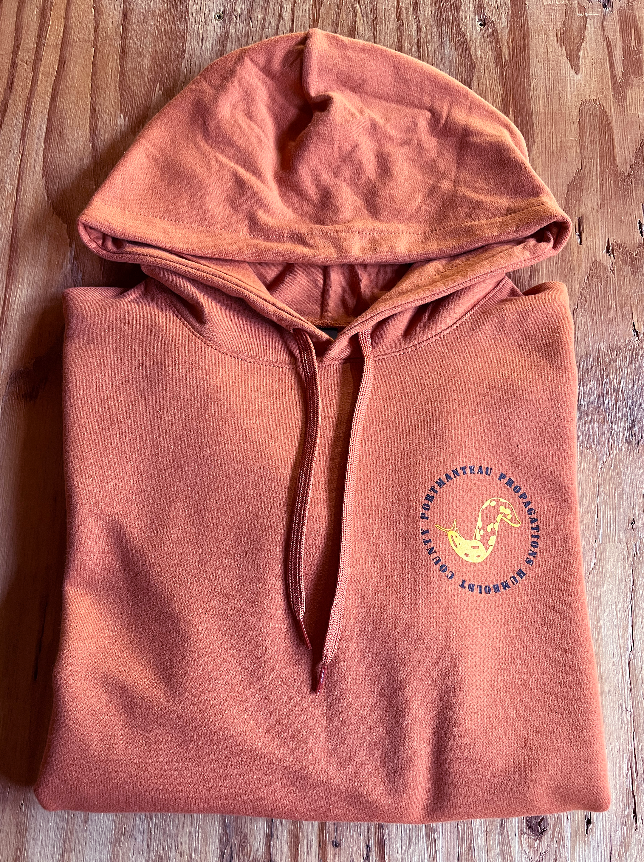 Bunch of Banana Slugs - Texas Orange Pullover Hoodie - Unisex/Mens
