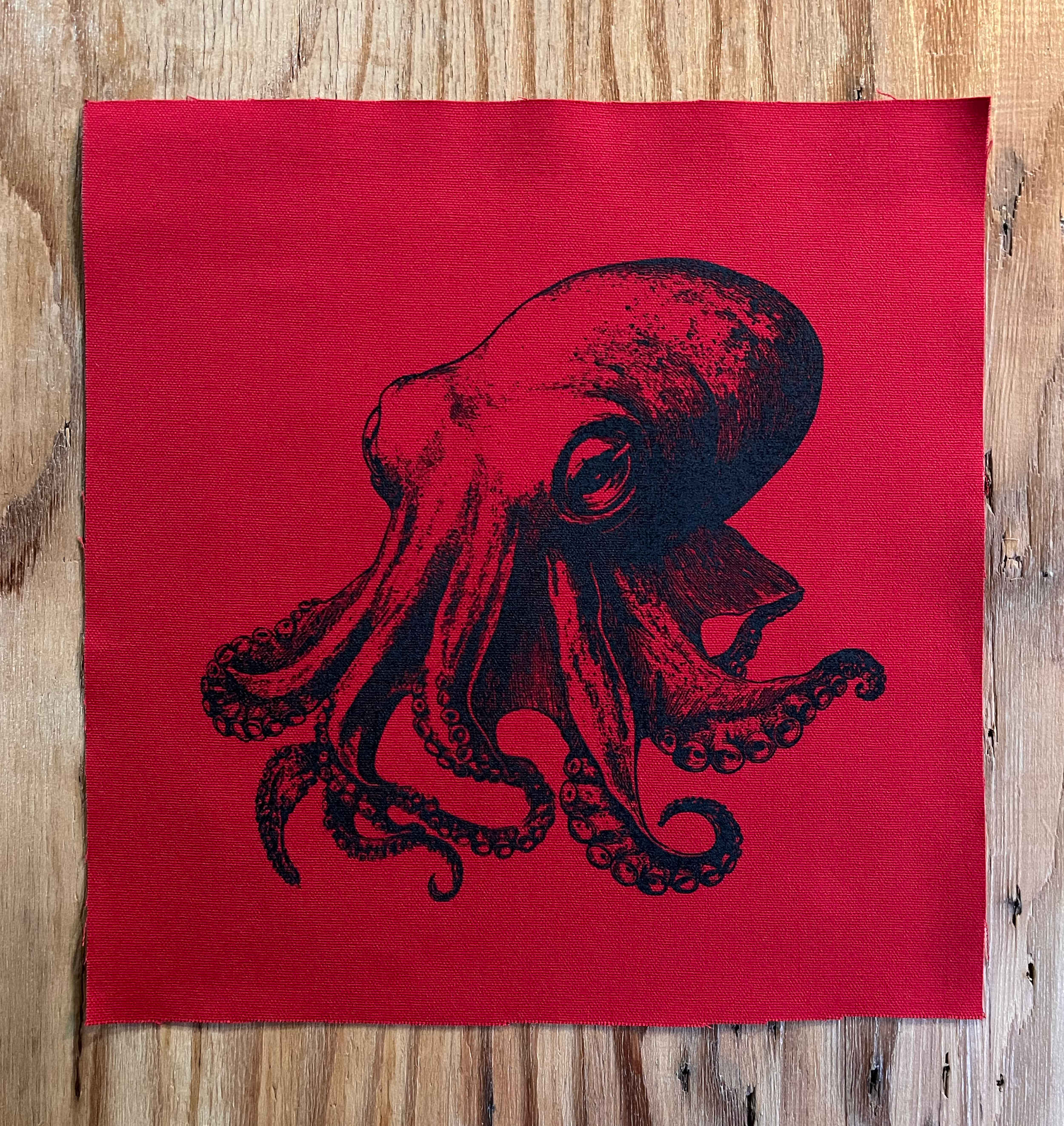 Octopus Black on Red Back Patch 03.png