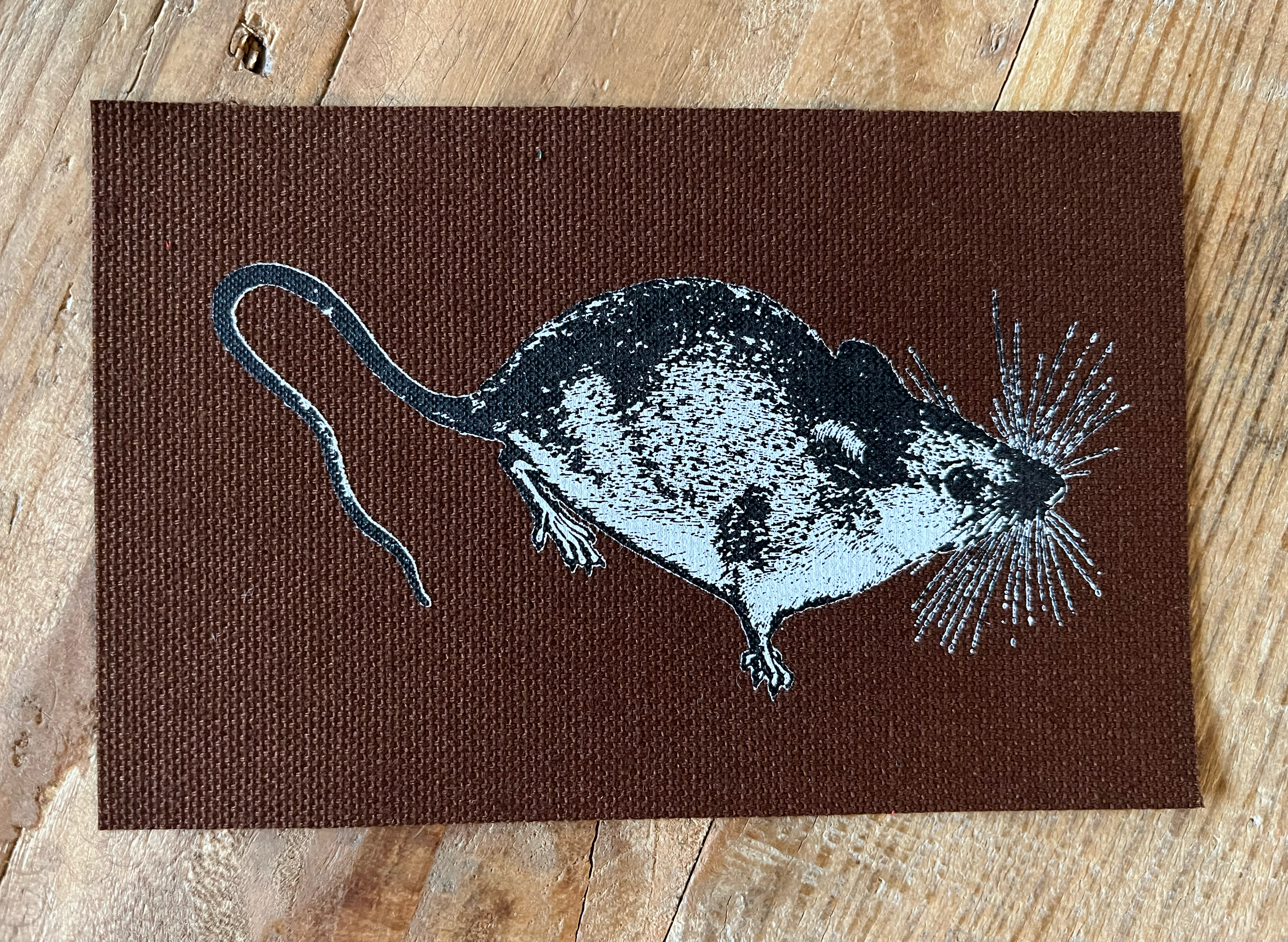 Mouse Small Patch Dark Brown.png