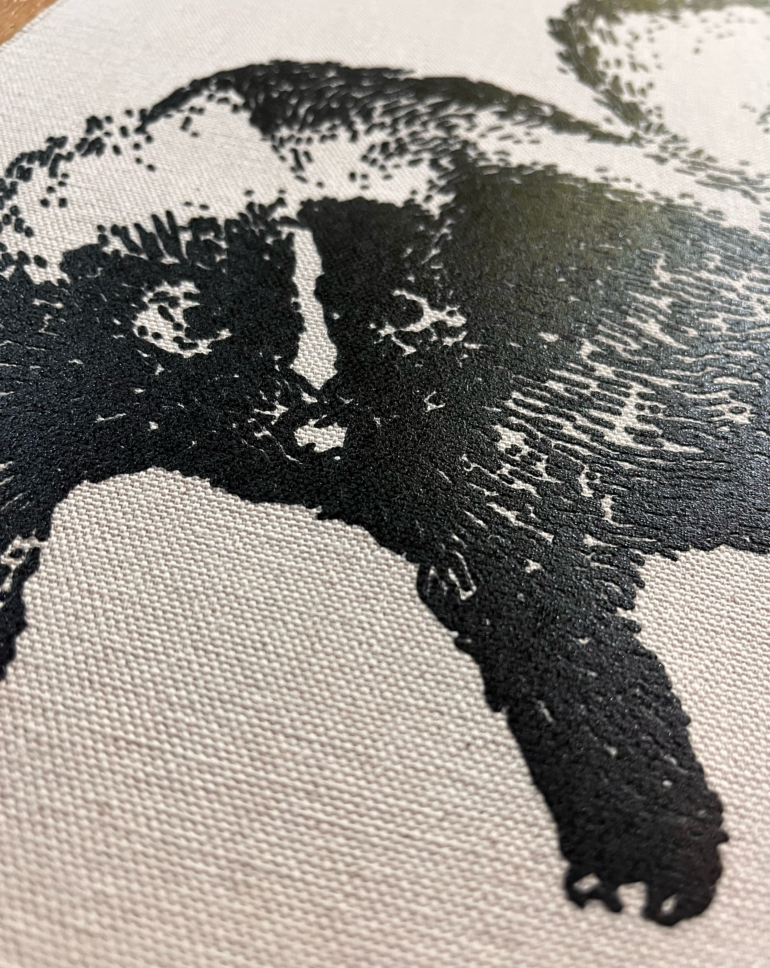 Skunk Black on Natural Back Patch 02.png