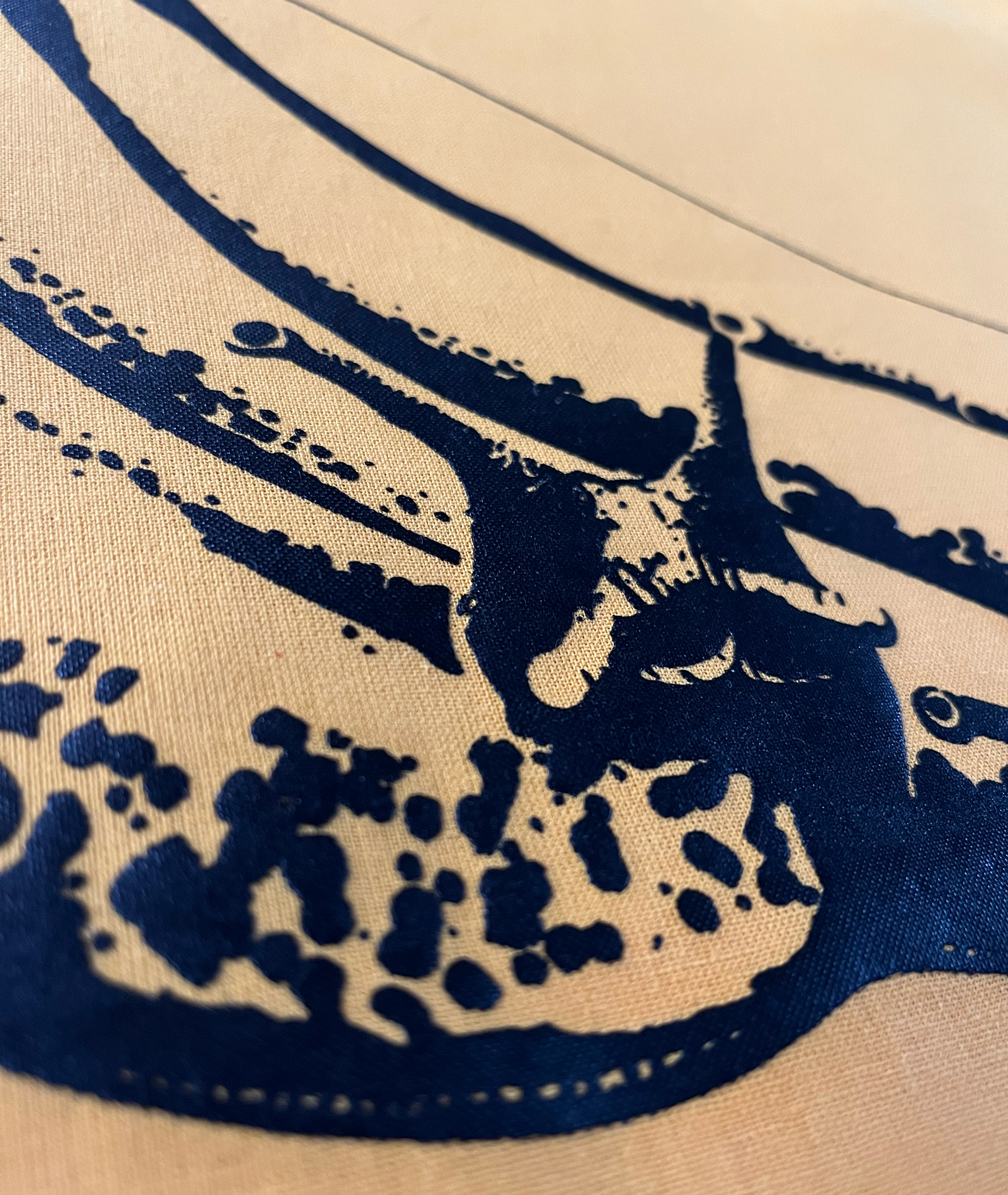 Bunch of Banana Slugs Yellow Medium Duty Tote 02.png