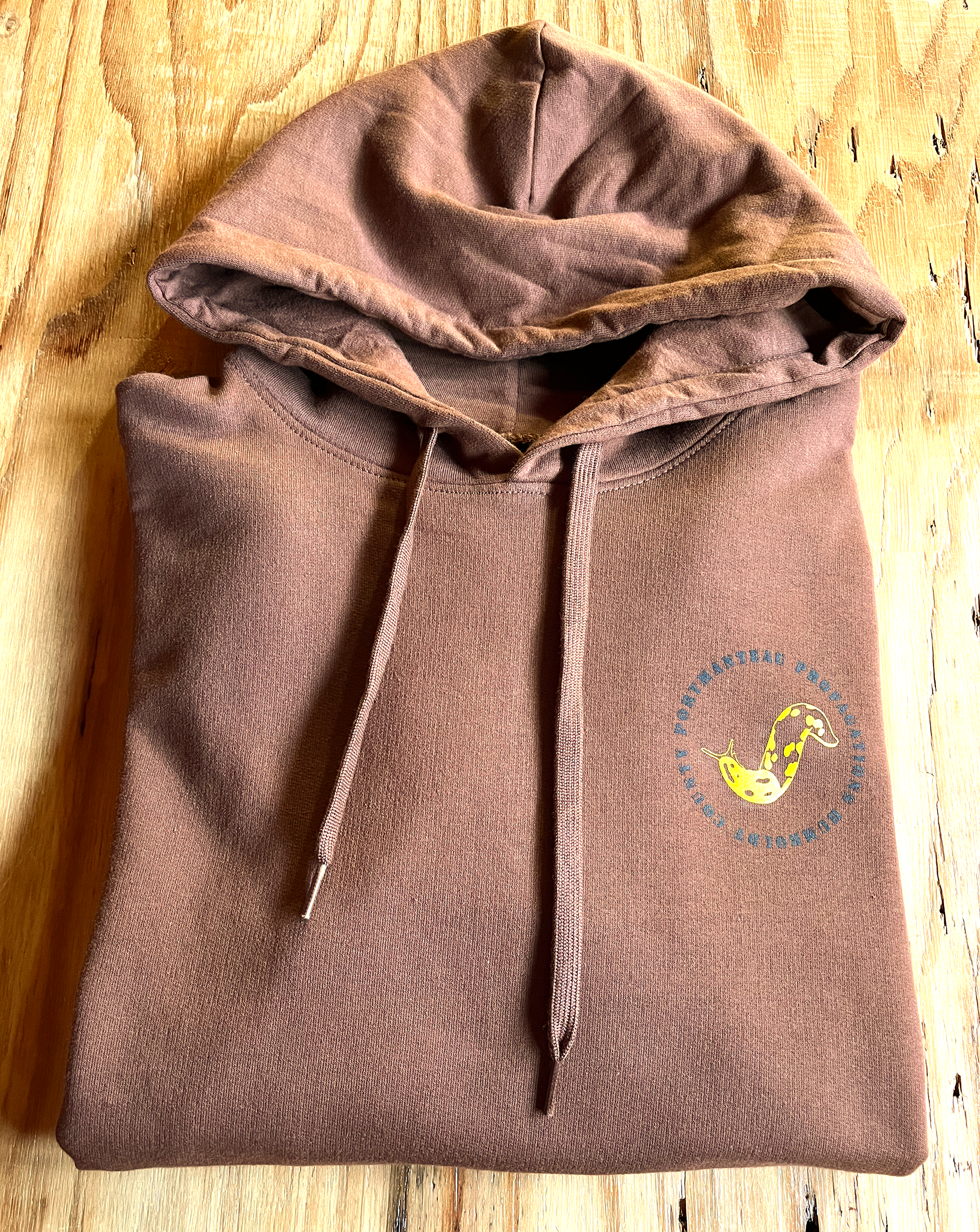 Bunch of Banana Slugs - Cocoa Brown Pullover - Unisex/Mens