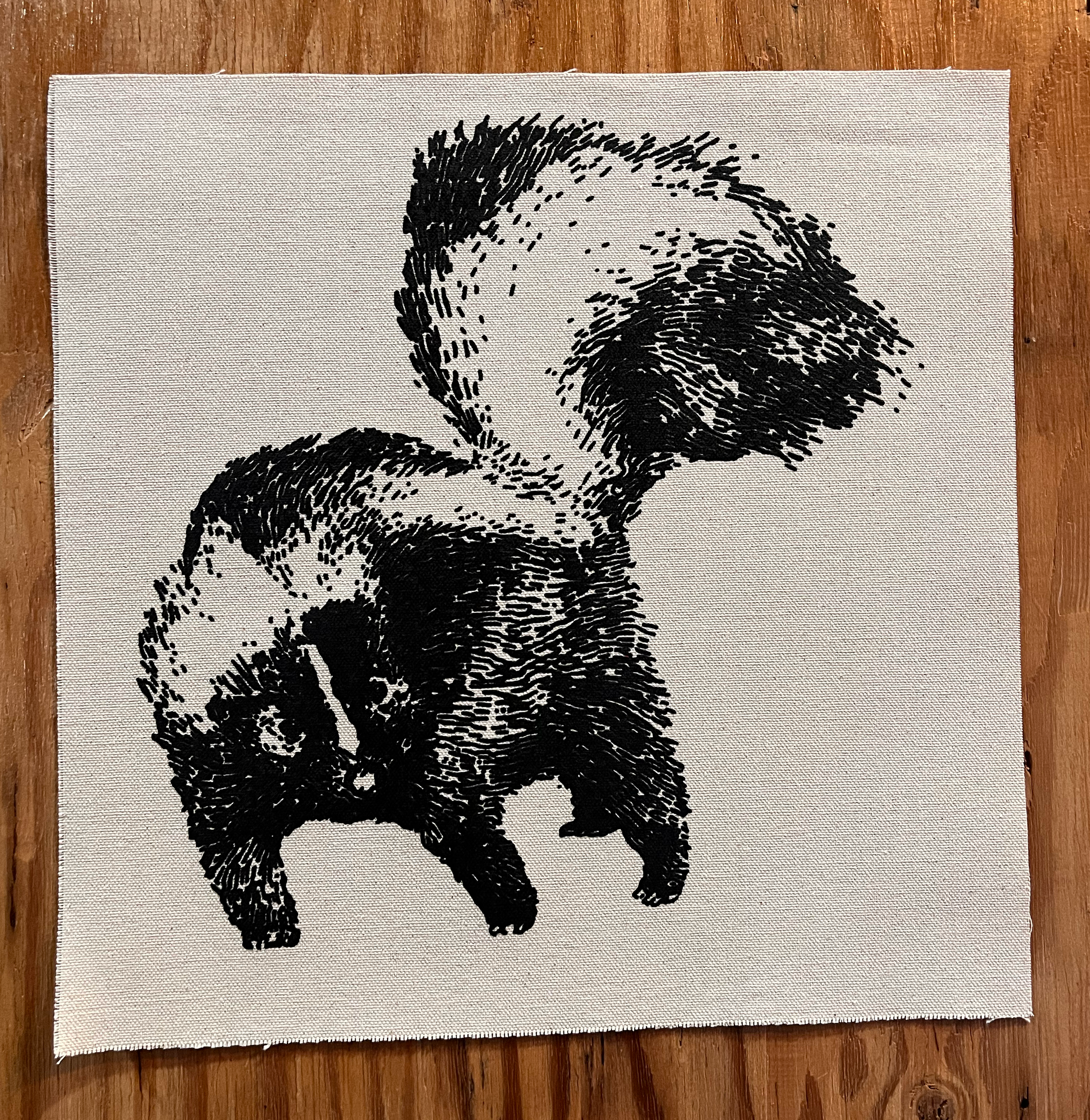 Skunk Black on Natural Back Patch 03.png