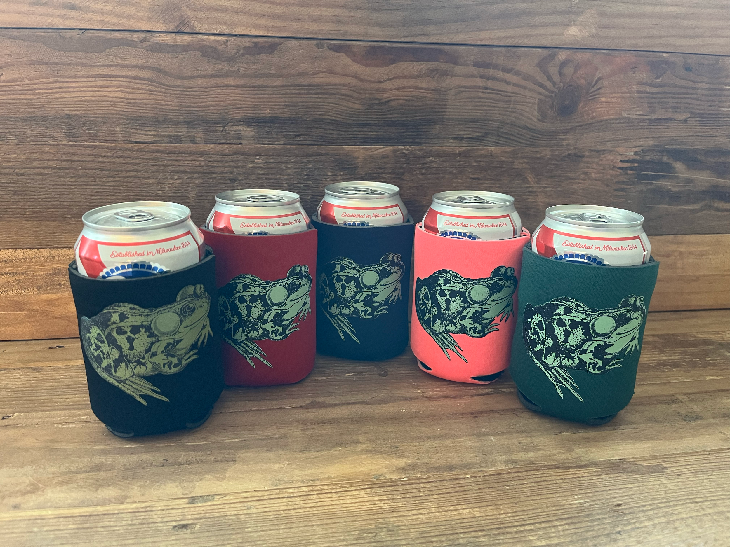 Tadpole --> Toad - 12 oz. Koozie