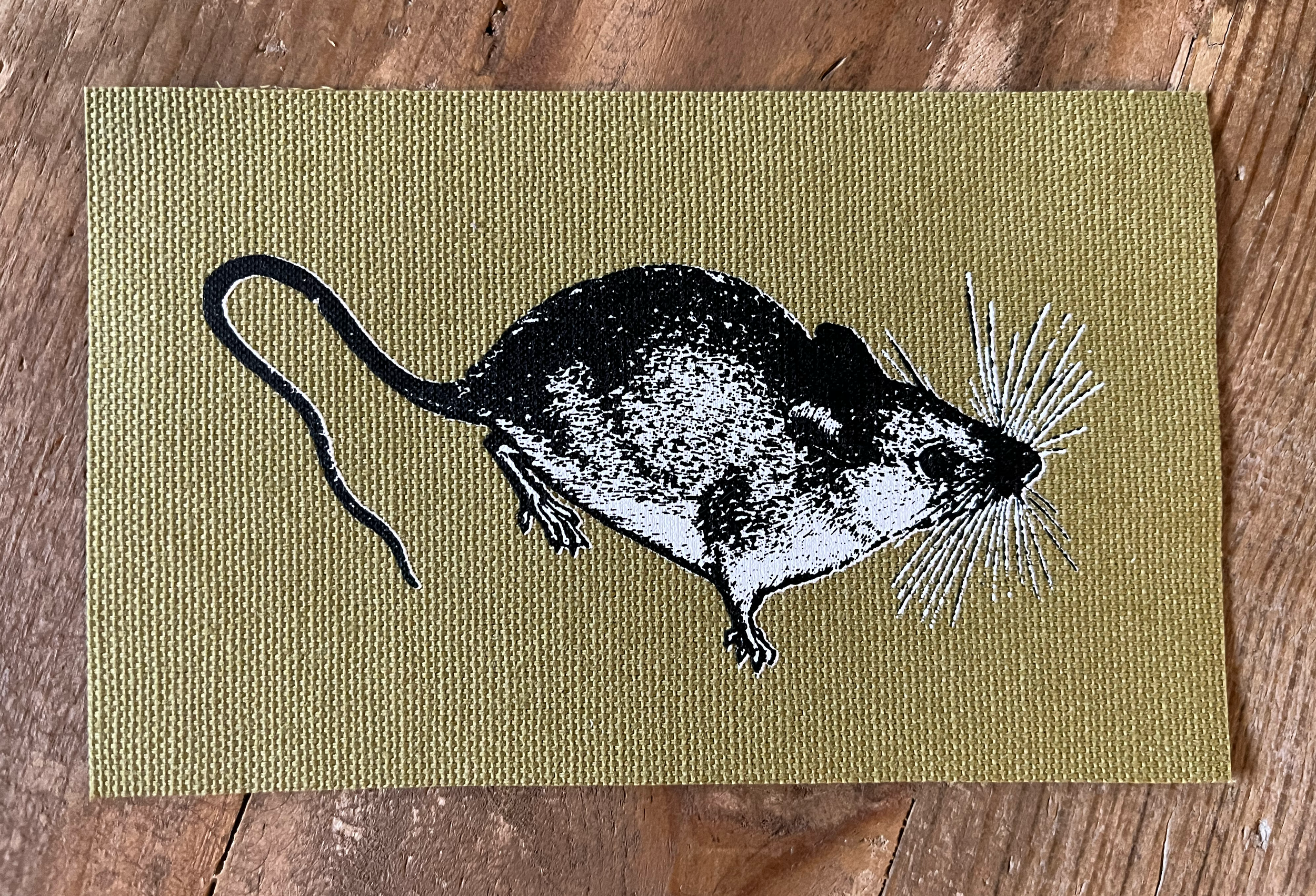 Mouse Small Patch Olive Green.png
