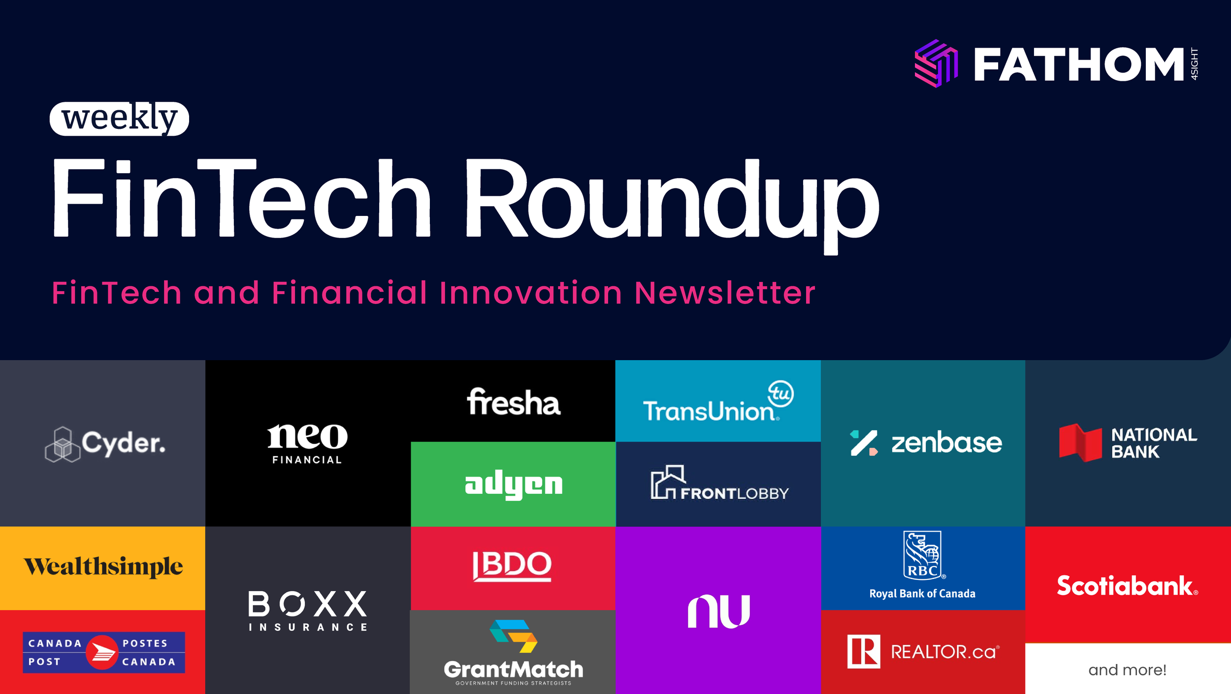 Weekly FinTech &amp; Financial News