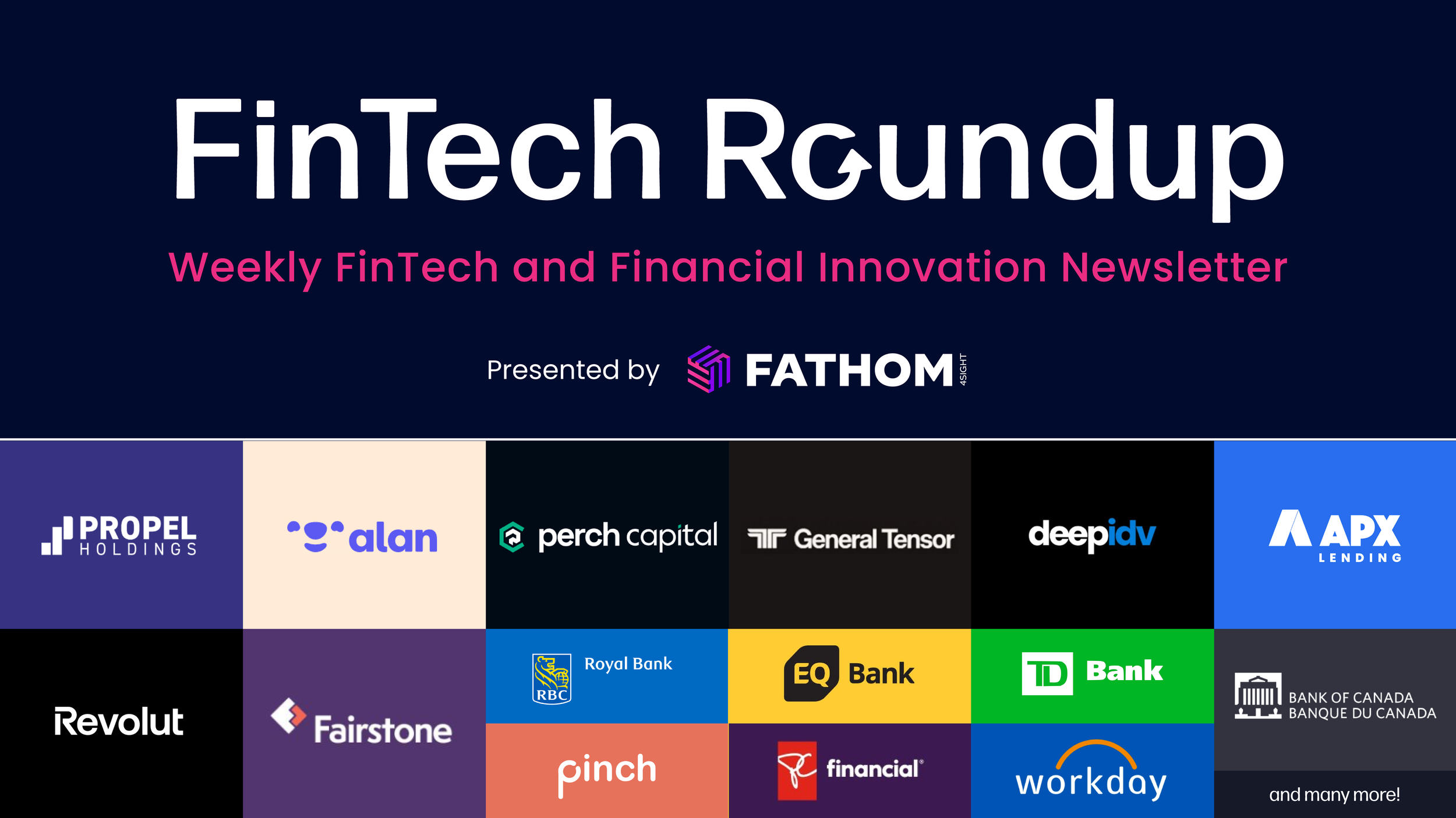 Weekly FinTech &amp; Financial News