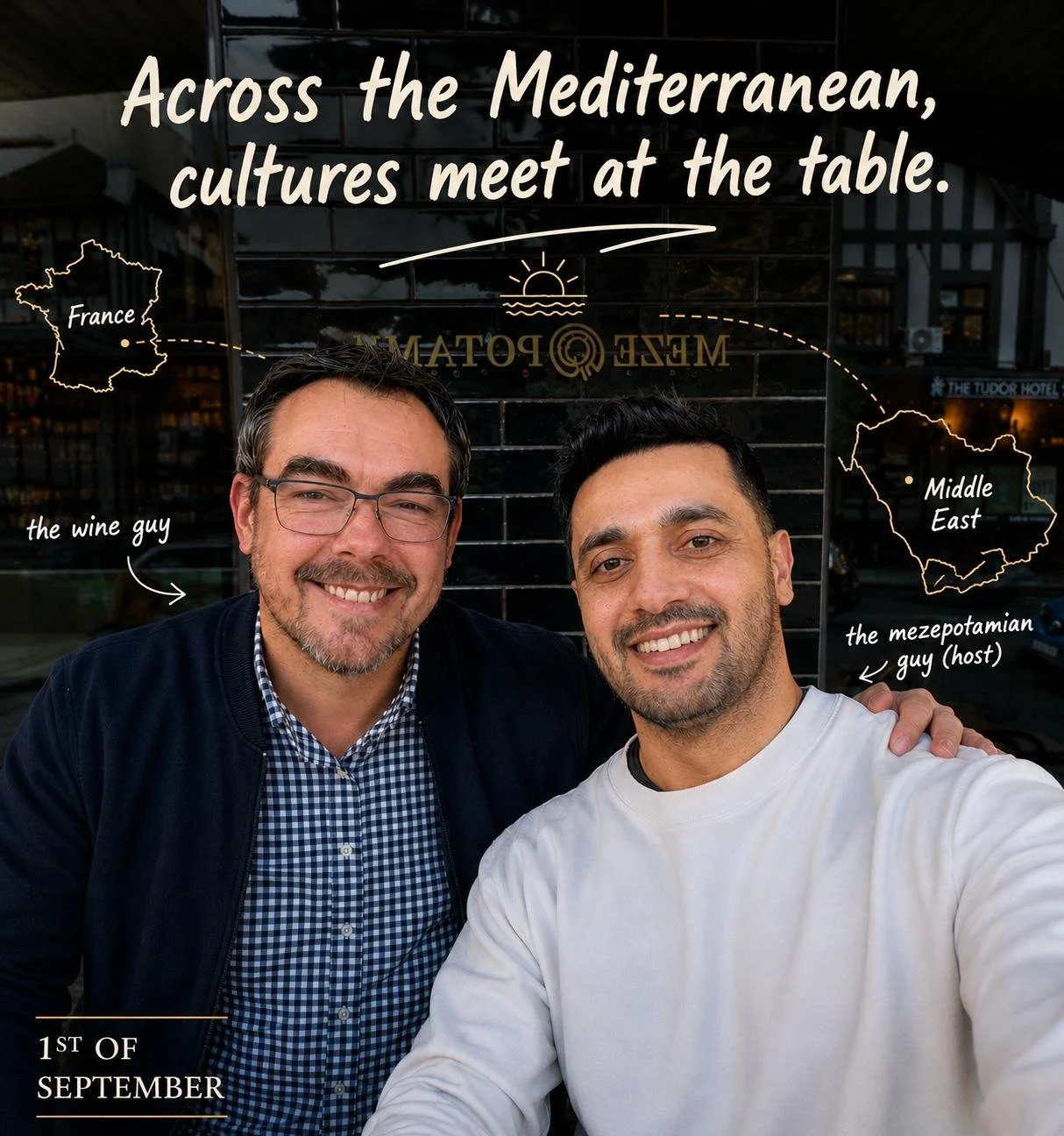 French Wine × Middle Eastern Feast