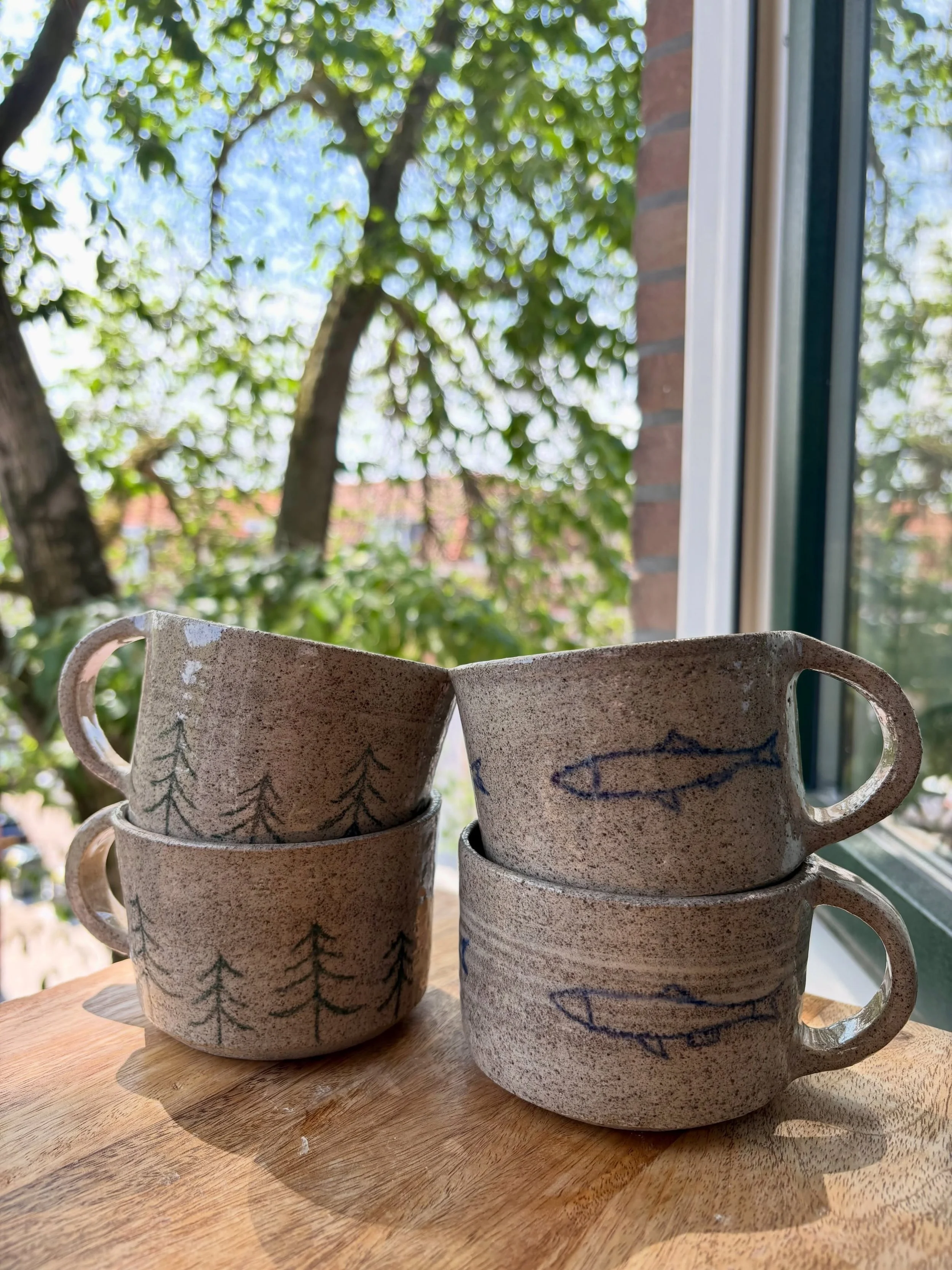 THEY&rsquo;RE LIVE 🤍

The new limited collection is now available on the website.

You&rsquo;ll find both the Scheveningen herring design 🐟 and the Stockholm pine design 🌲 on big mugs and small coffee cups. There&rsquo;s also tiny dishes for teaba