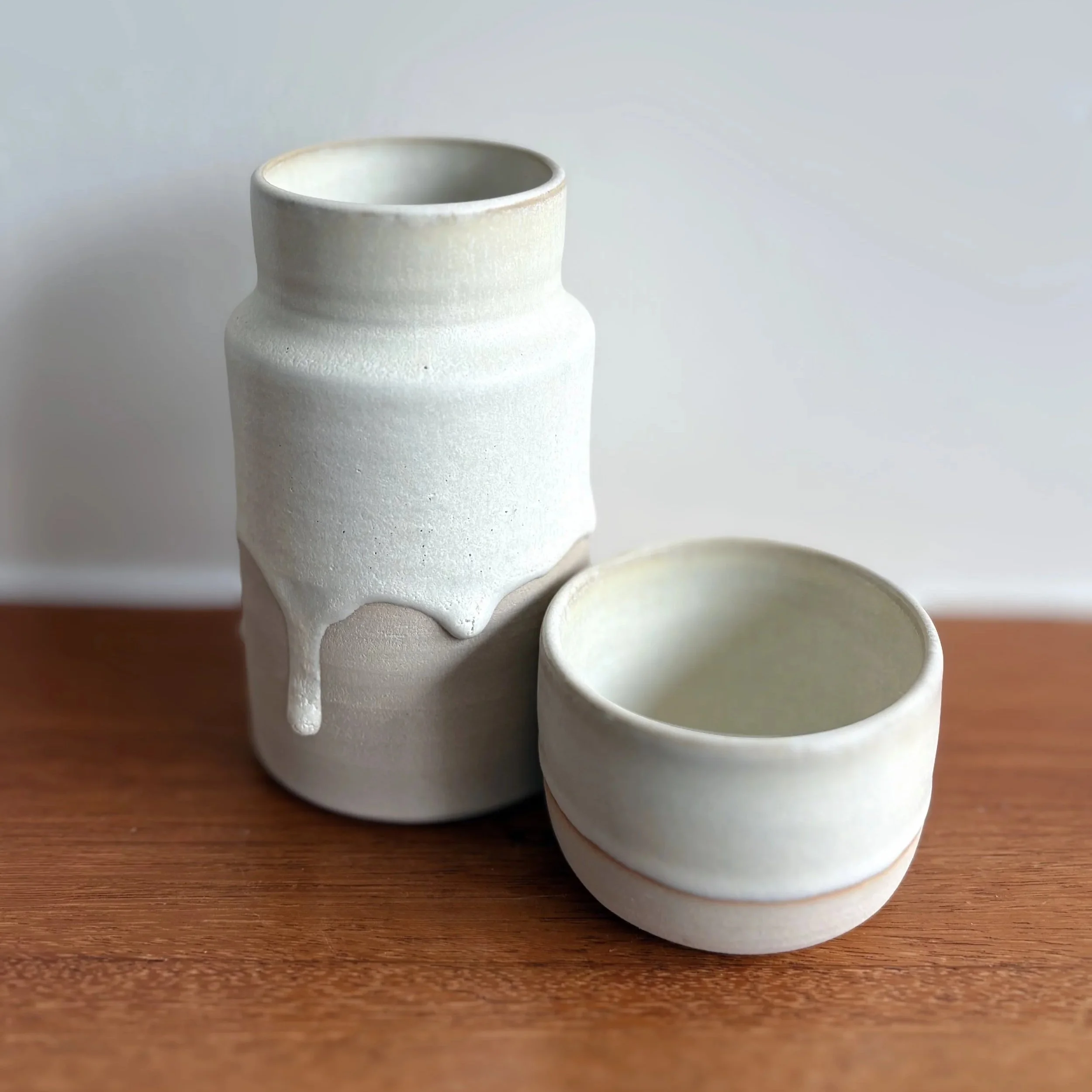 Bedside Carafe Ivory