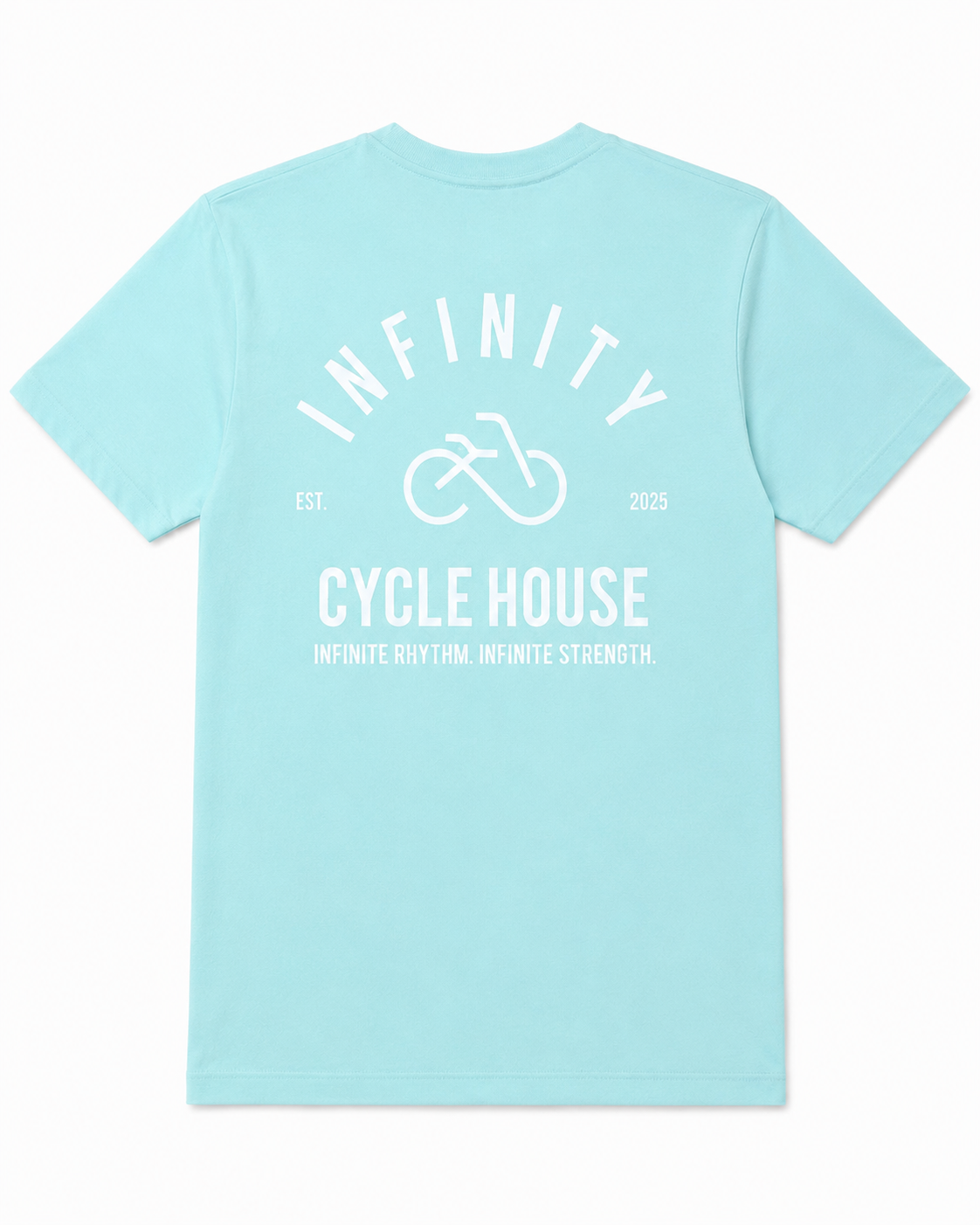 Infinity Everyday Tee - Aqua