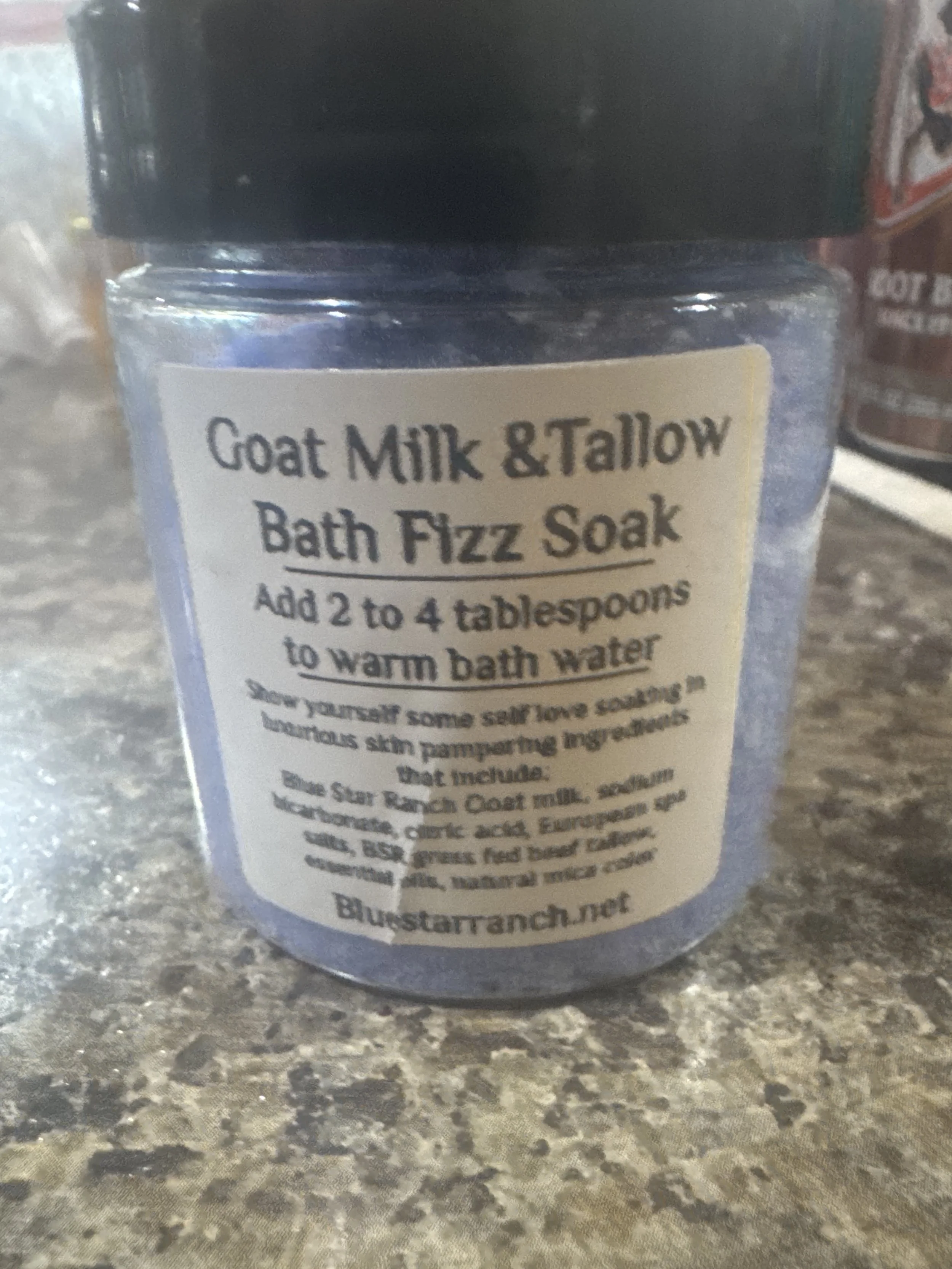Goat Milk And Tallow Bath Fizz Soak