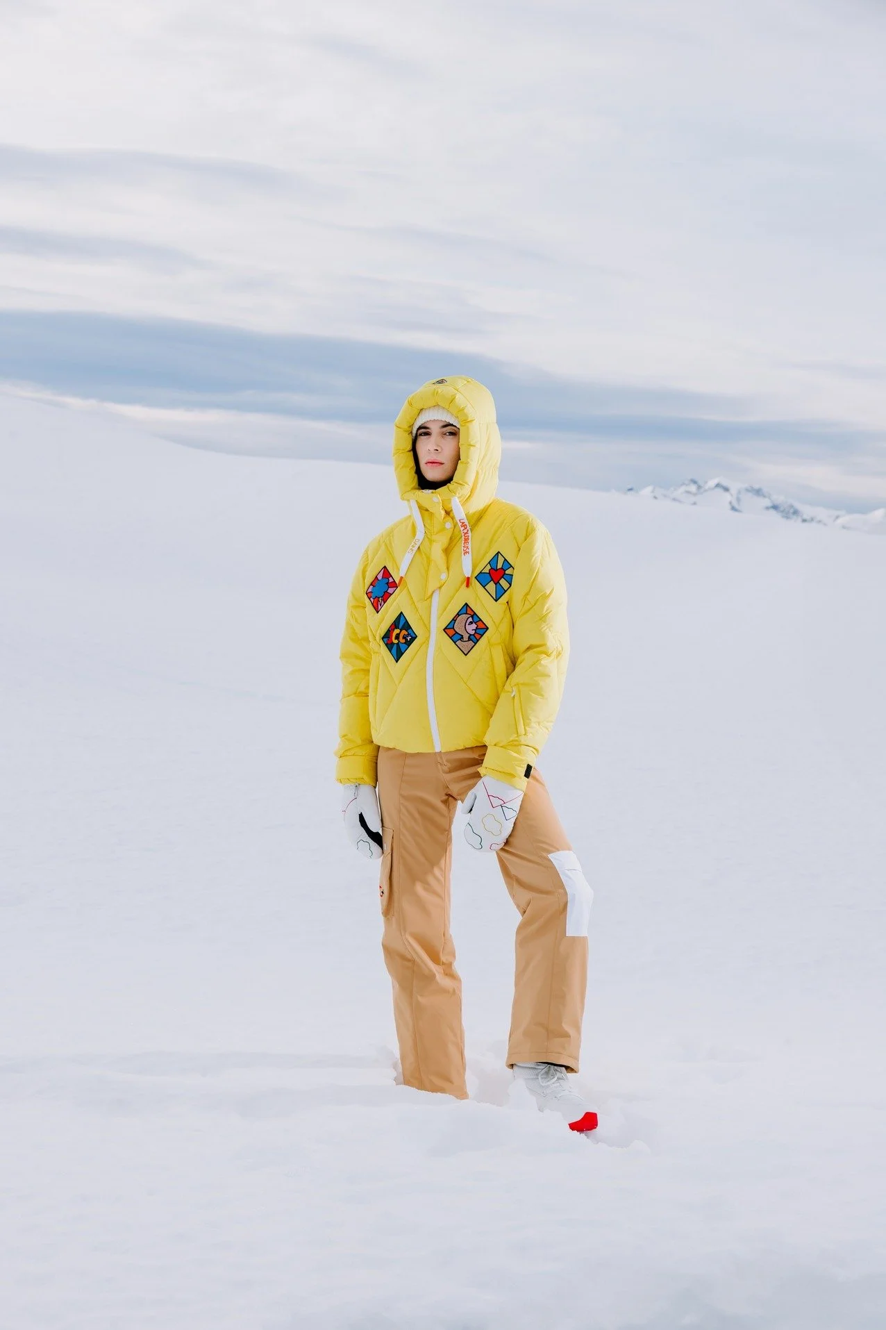 ROSSIGNOL x JCC FW24/25 styled by apolline coquet shot by florian monot
JEAN CHARLES DE CASTELBAJAC -  ski jackets, ski boots, skis, and ski pants.