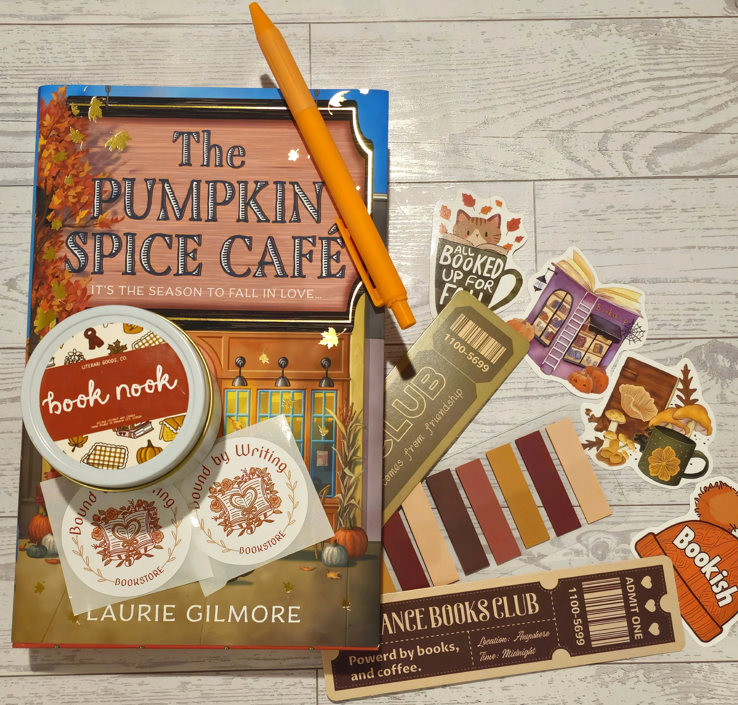 Pumpkin Spice Cafe (Deluxe Hardcover Edition)- Fall Box