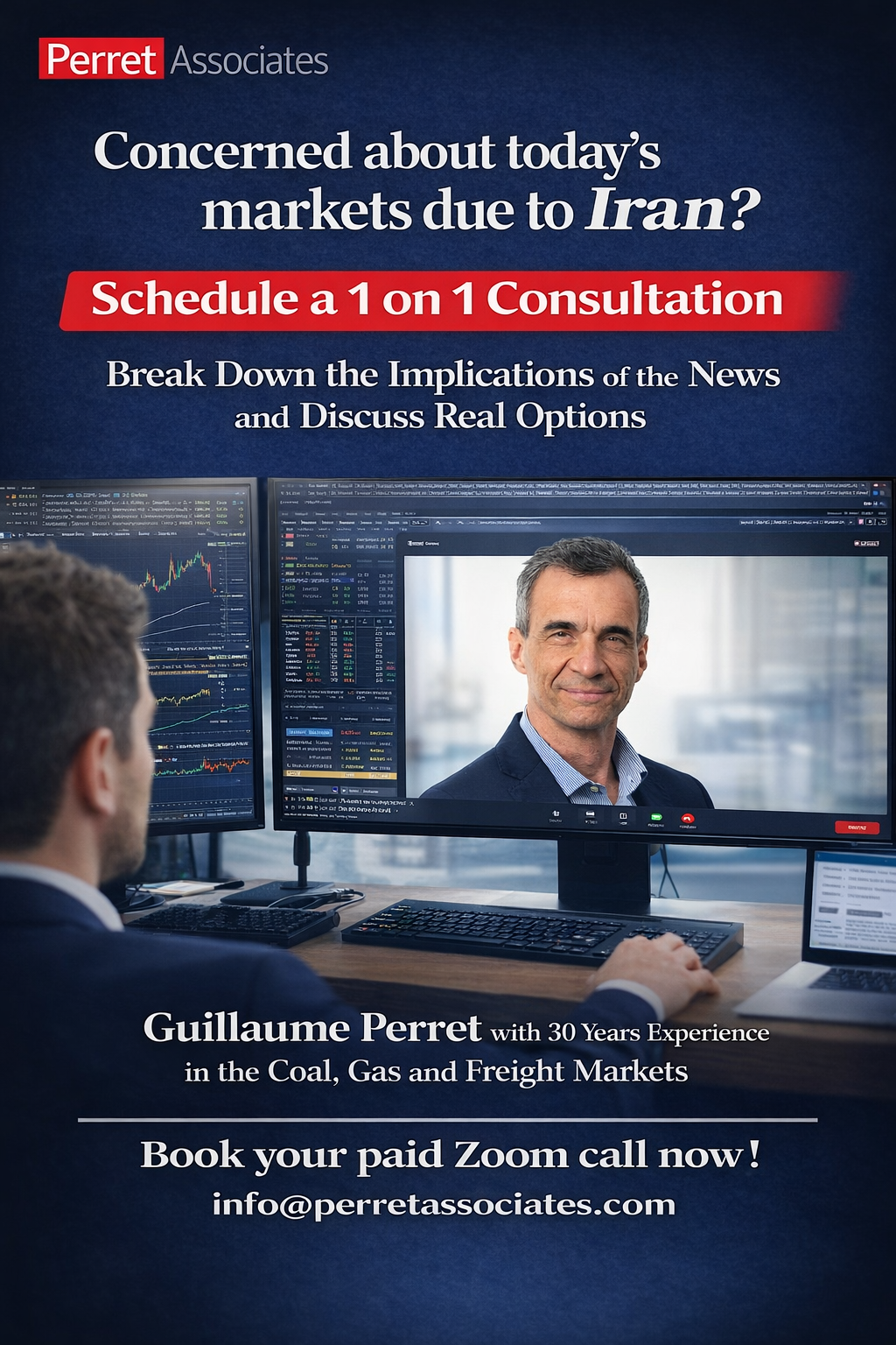 1 on 1 consultation via Video conference.
