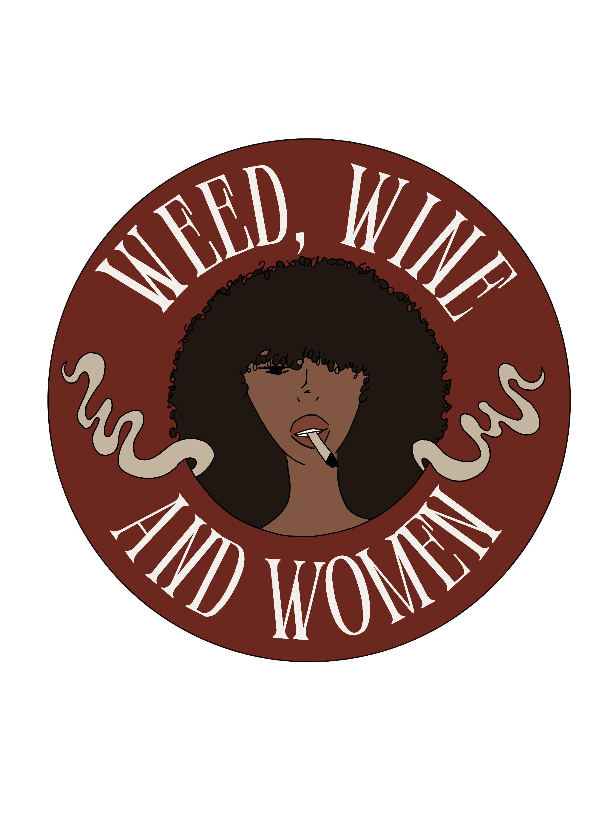 The Main Girl Sticker