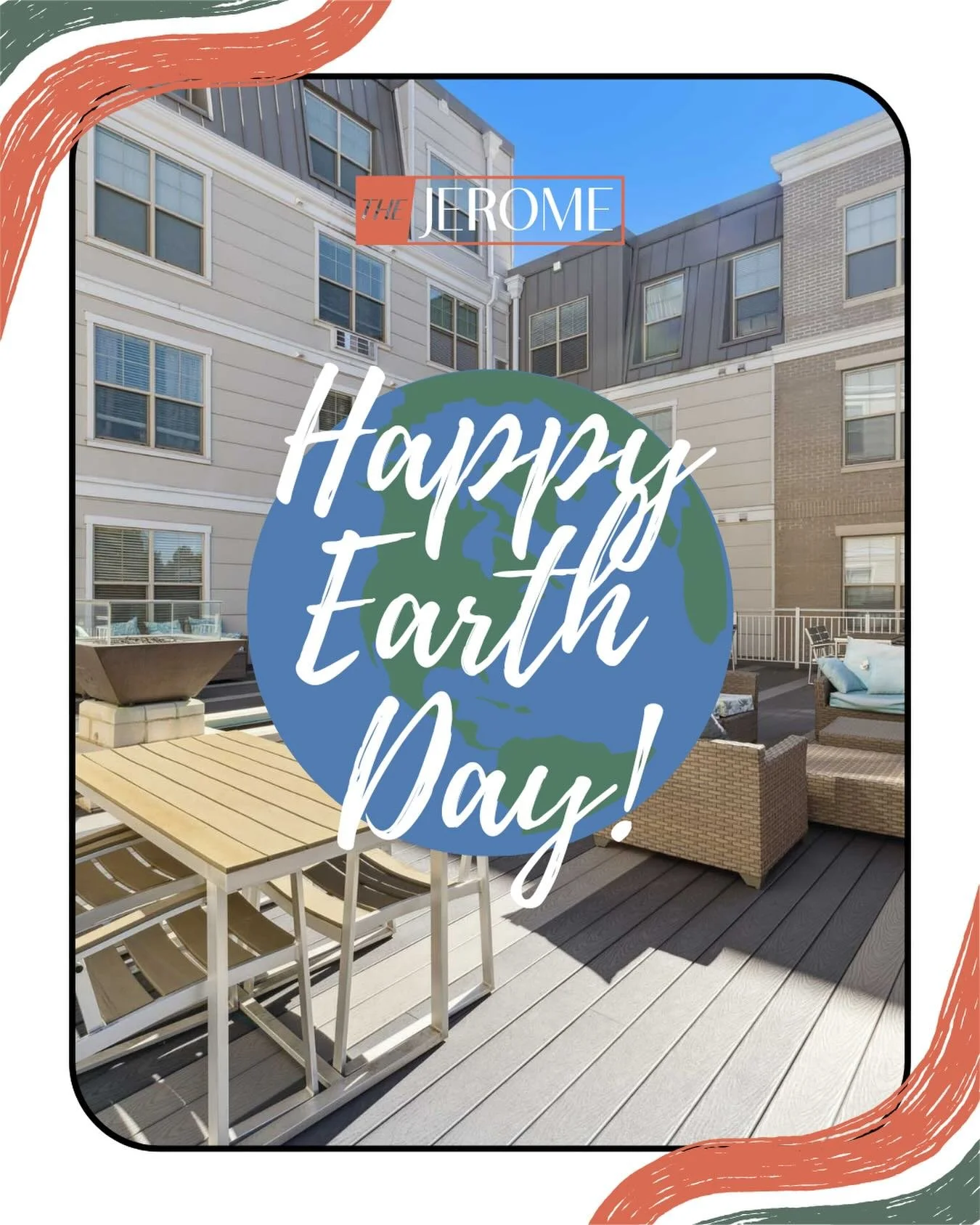 Happy Earth Day from The Jerome 🌎✨

Grateful for green space, fresh air, and nature right outside your door. Take a moment today to appreciate and protect it.