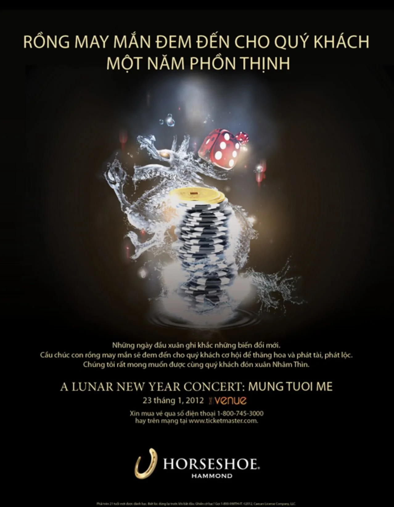 Lunar New Year Greetings • Horseshoe Casino