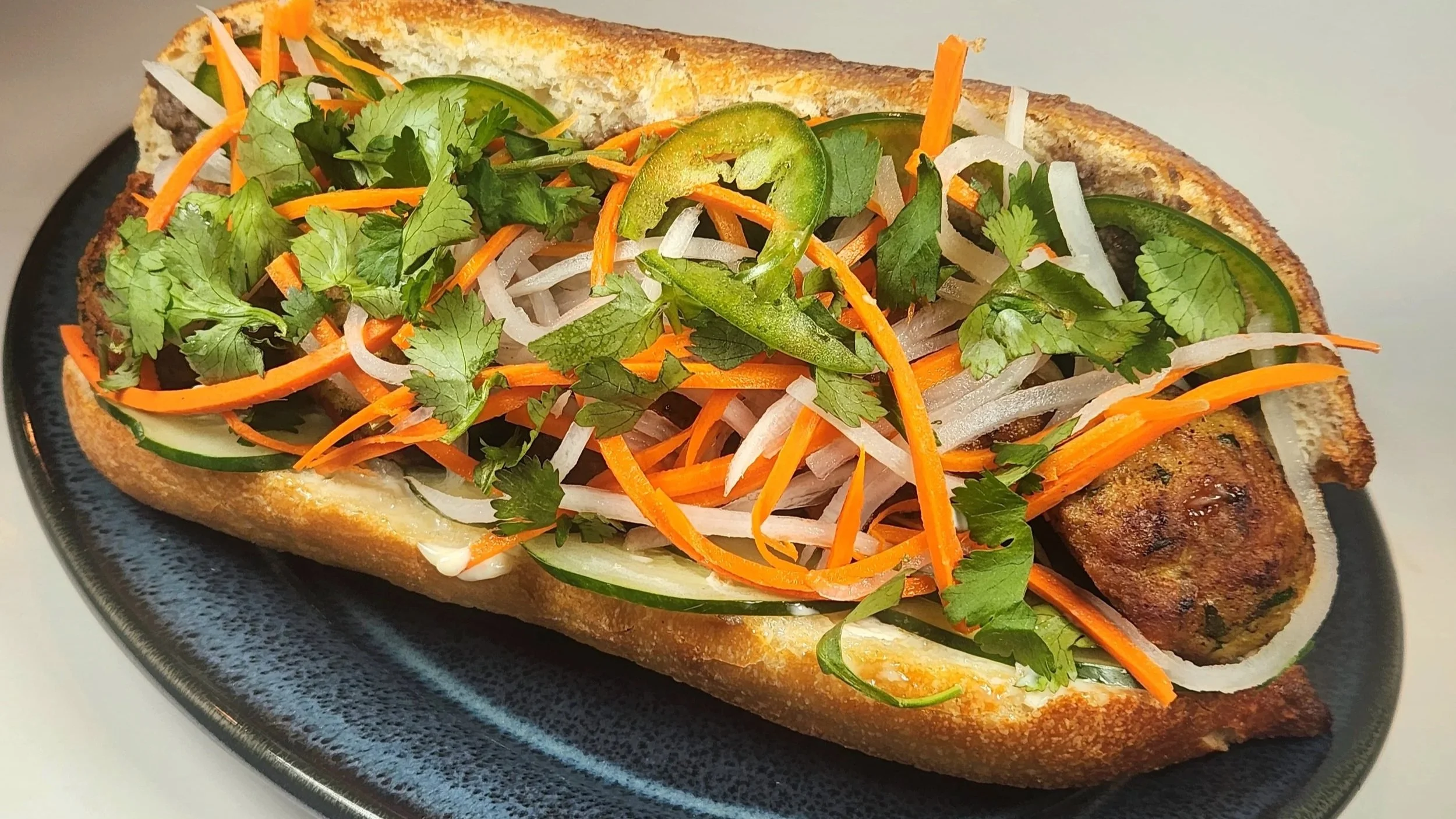 the bahn meatball sandwich