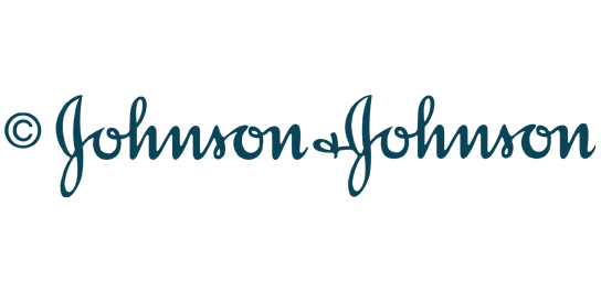 Johnson & Johnson logo with text and a registered trademark symbol.