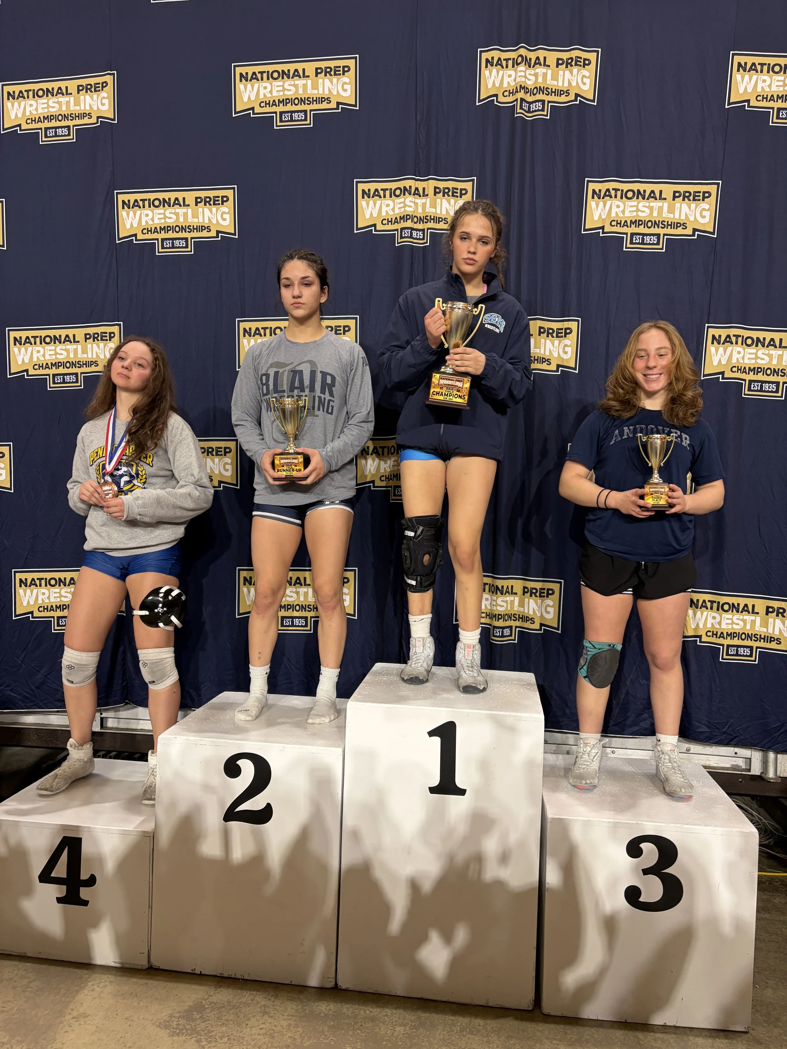 Tasha Bohorad Bronze Medal at National Prep Wrestling Championships 2026