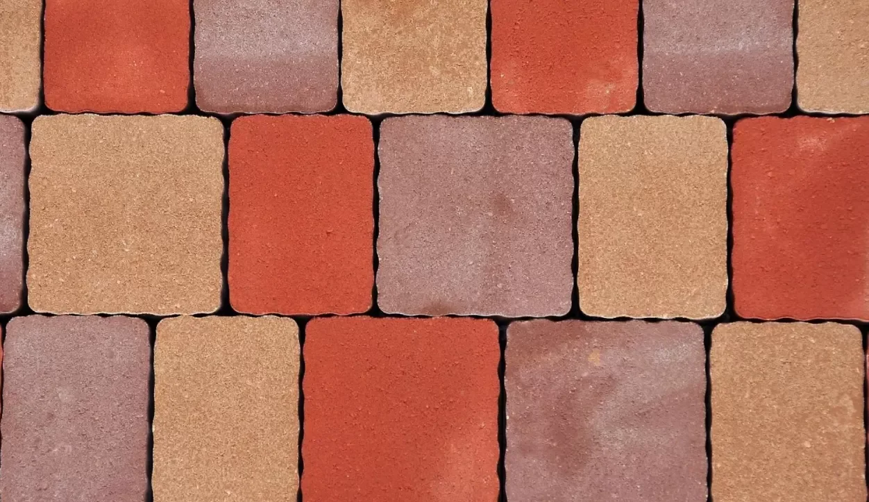 Why concrete pavers lose their color