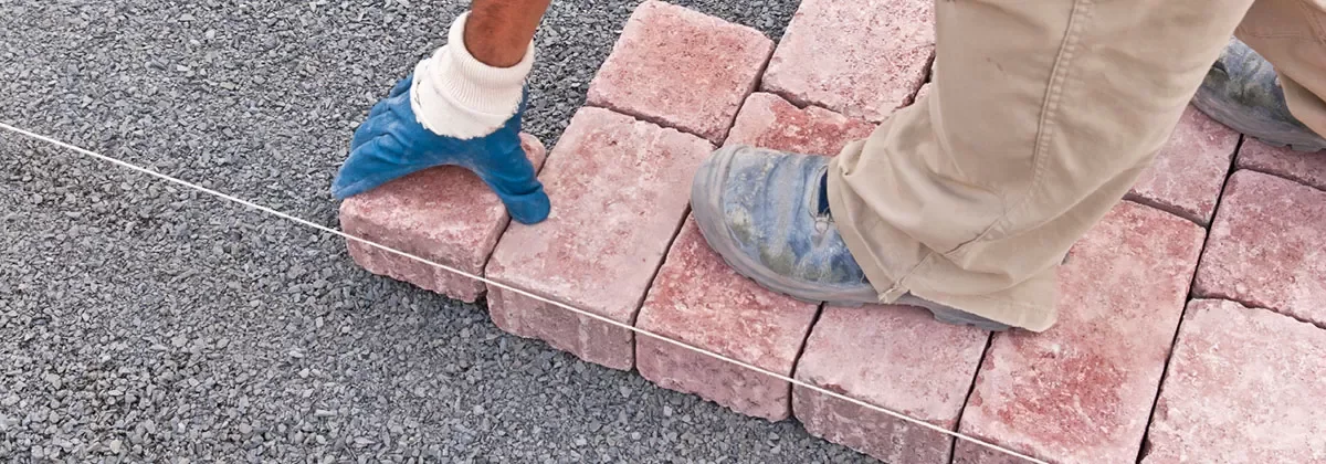 Paving and masonry installation methods