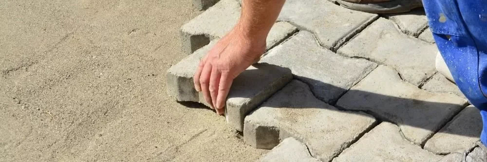 Paving and masonry installation methods