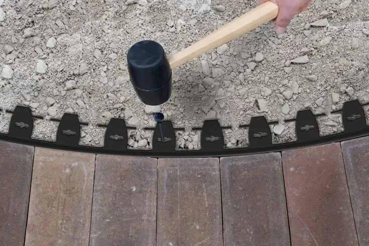 What is the best edging for pavers